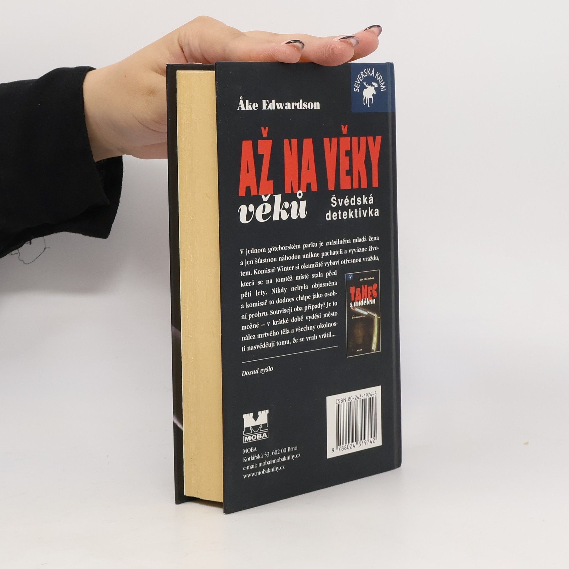Åke Edwardson Až na věky věků : švédská detektivka
