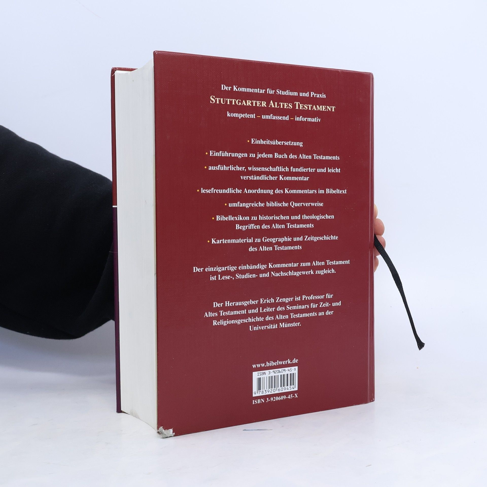 Erich Zenger Stuttgarter Altes Testament