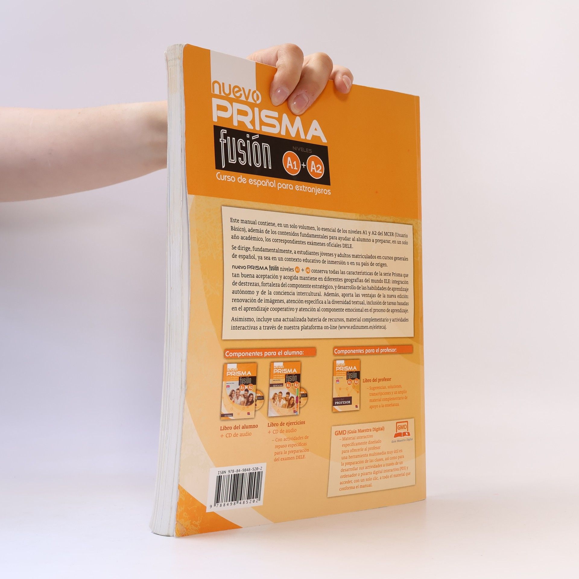 Mar Menéndez Nuevo prisma : curso de español para extranjeros : fusión : niveles A1+A2. Libro del alumno