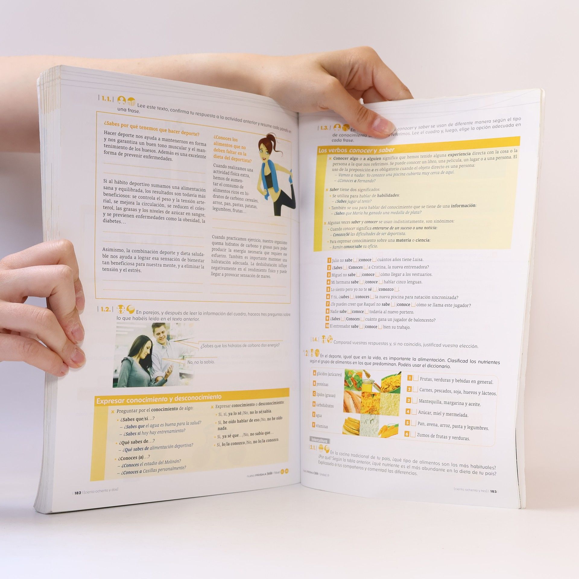 Mar Menéndez Nuevo prisma : curso de español para extranjeros : fusión : niveles A1+A2. Libro del alumno