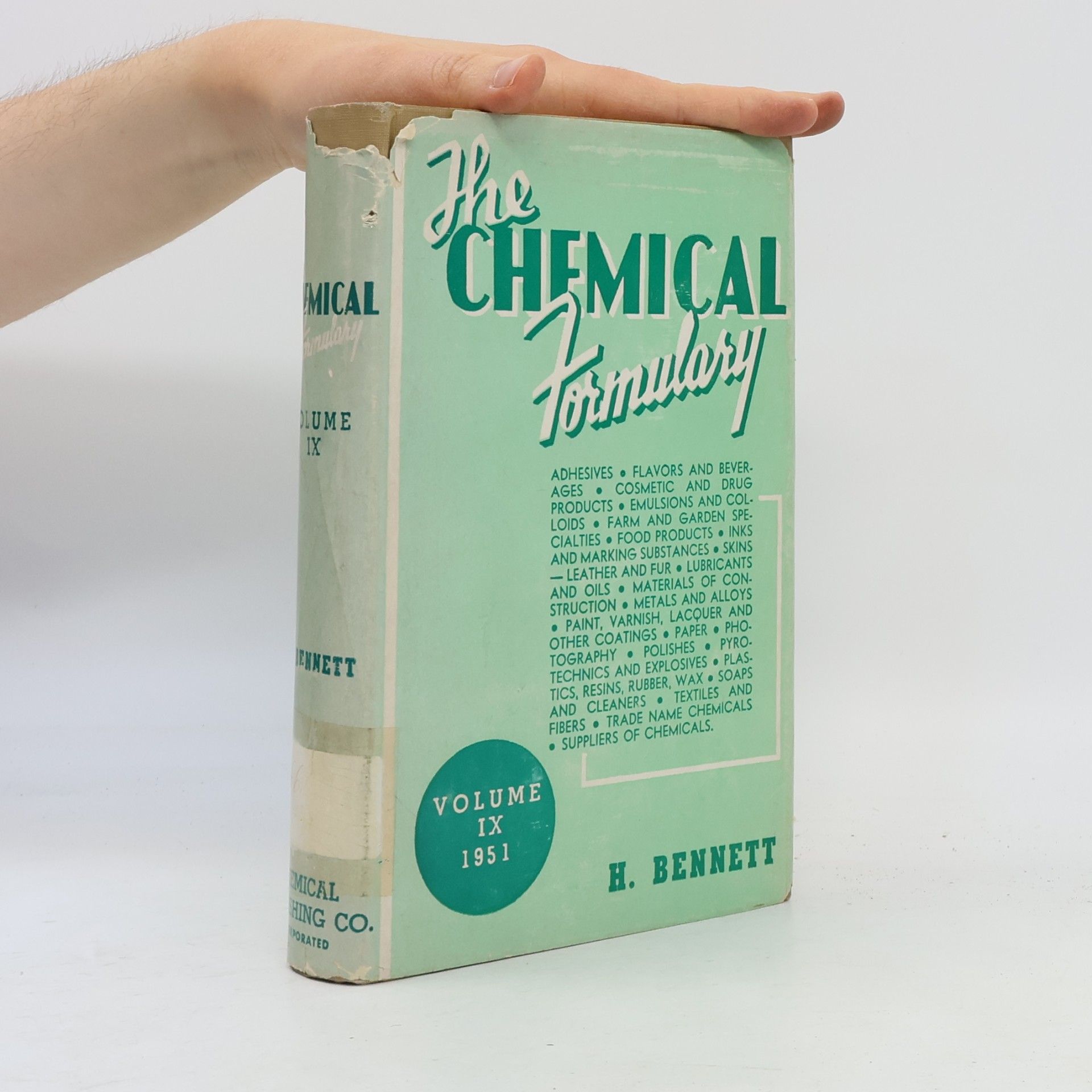 H. Bennett The Chemical Formulary IX.