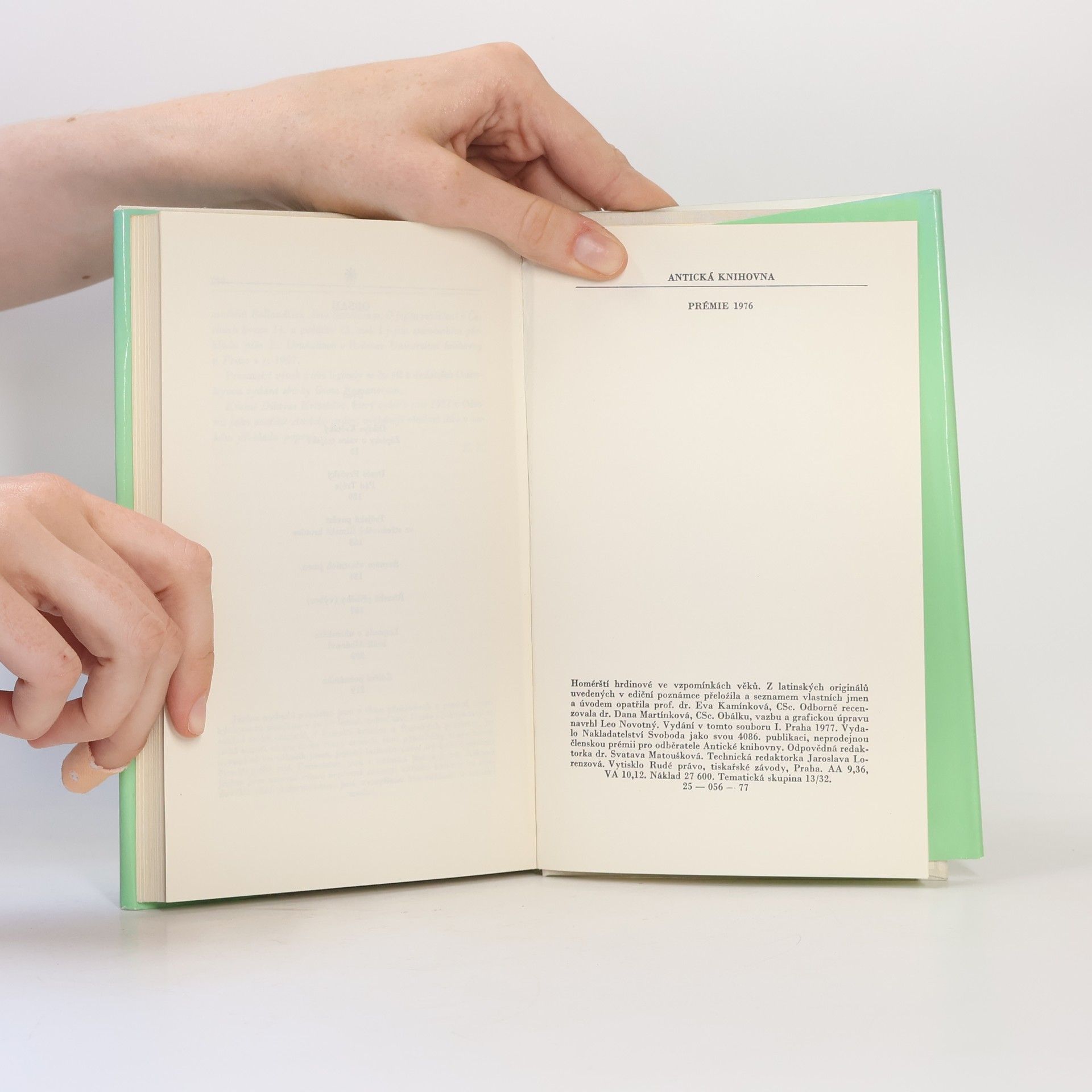 Autorenkollektiv Homérští hrdinové ve vzpomínkách věků