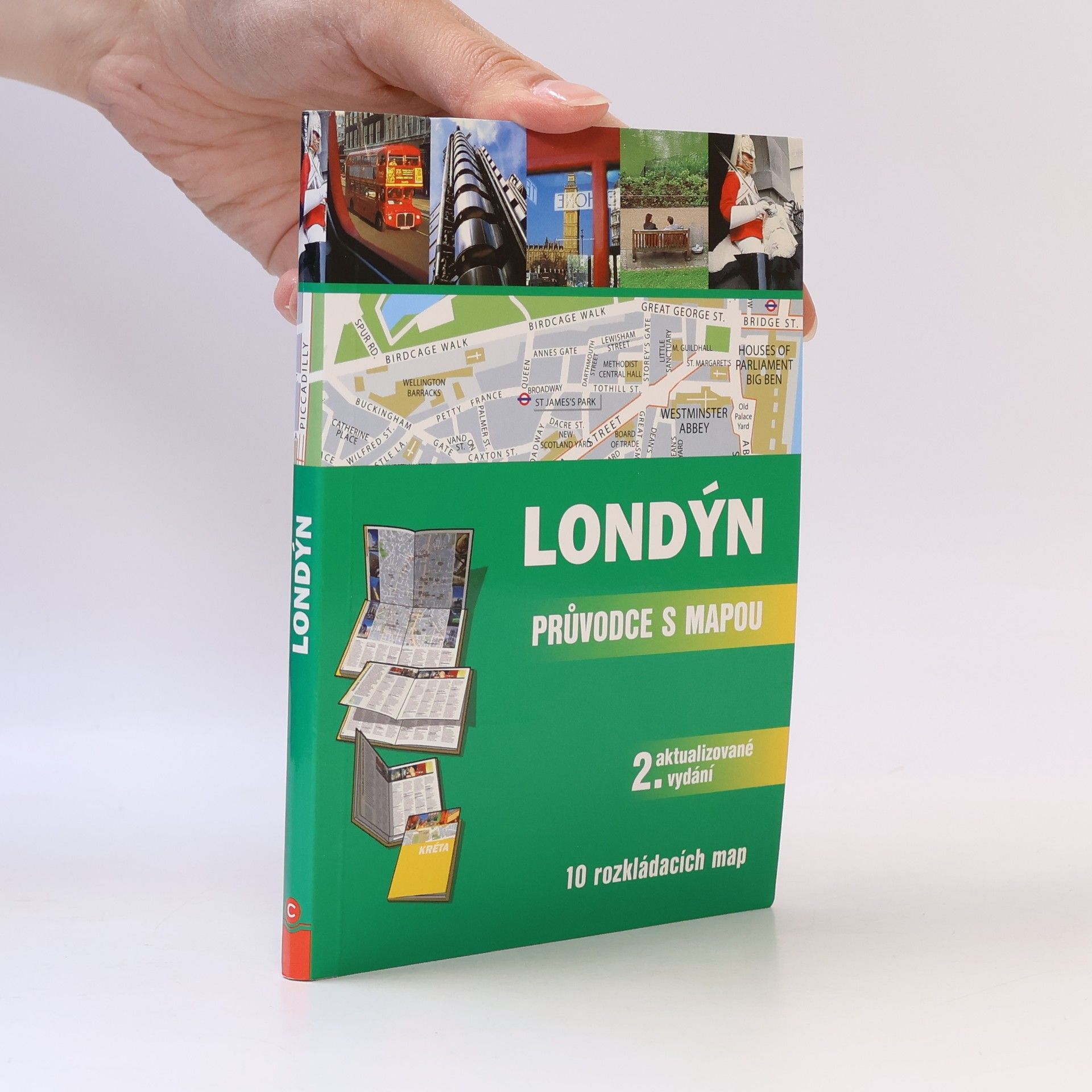 Anne-Lucie Grange Londýn: Průvodce s mapou
