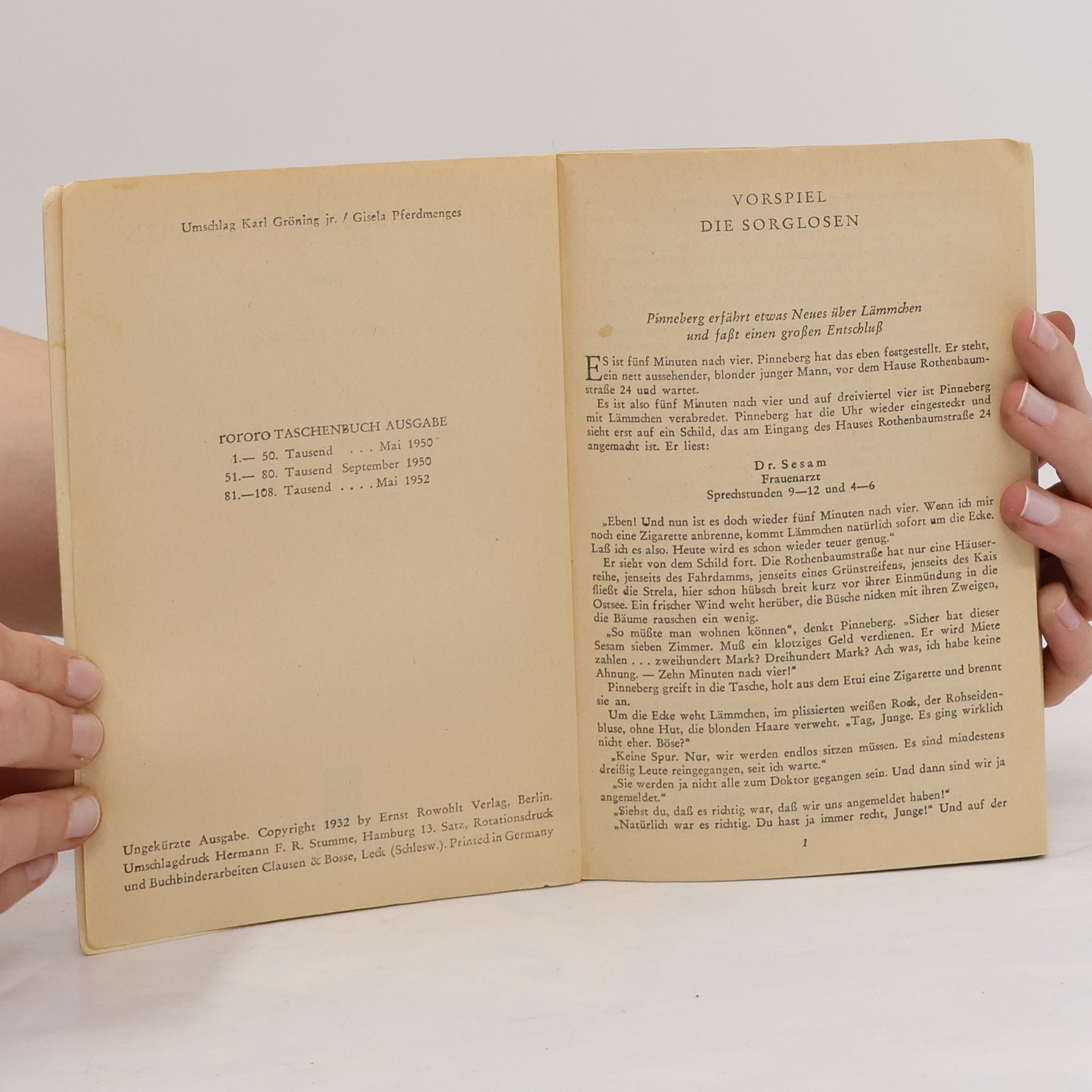 Hans Fallada Kleiner Mann - was nun?