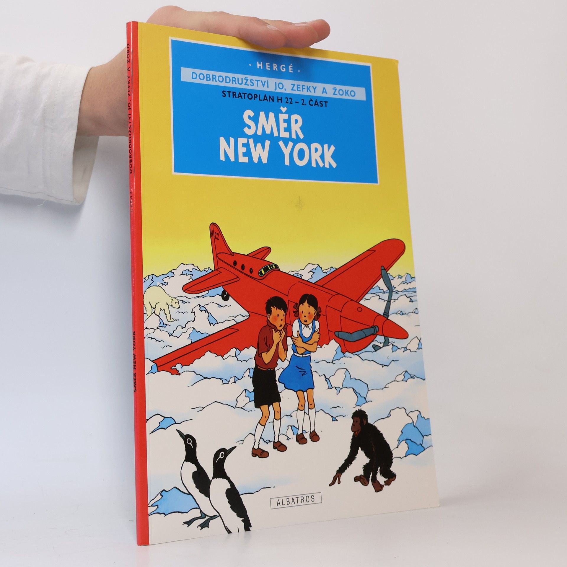 Hergé Stratoplán H 22. 2. část. Směr New York