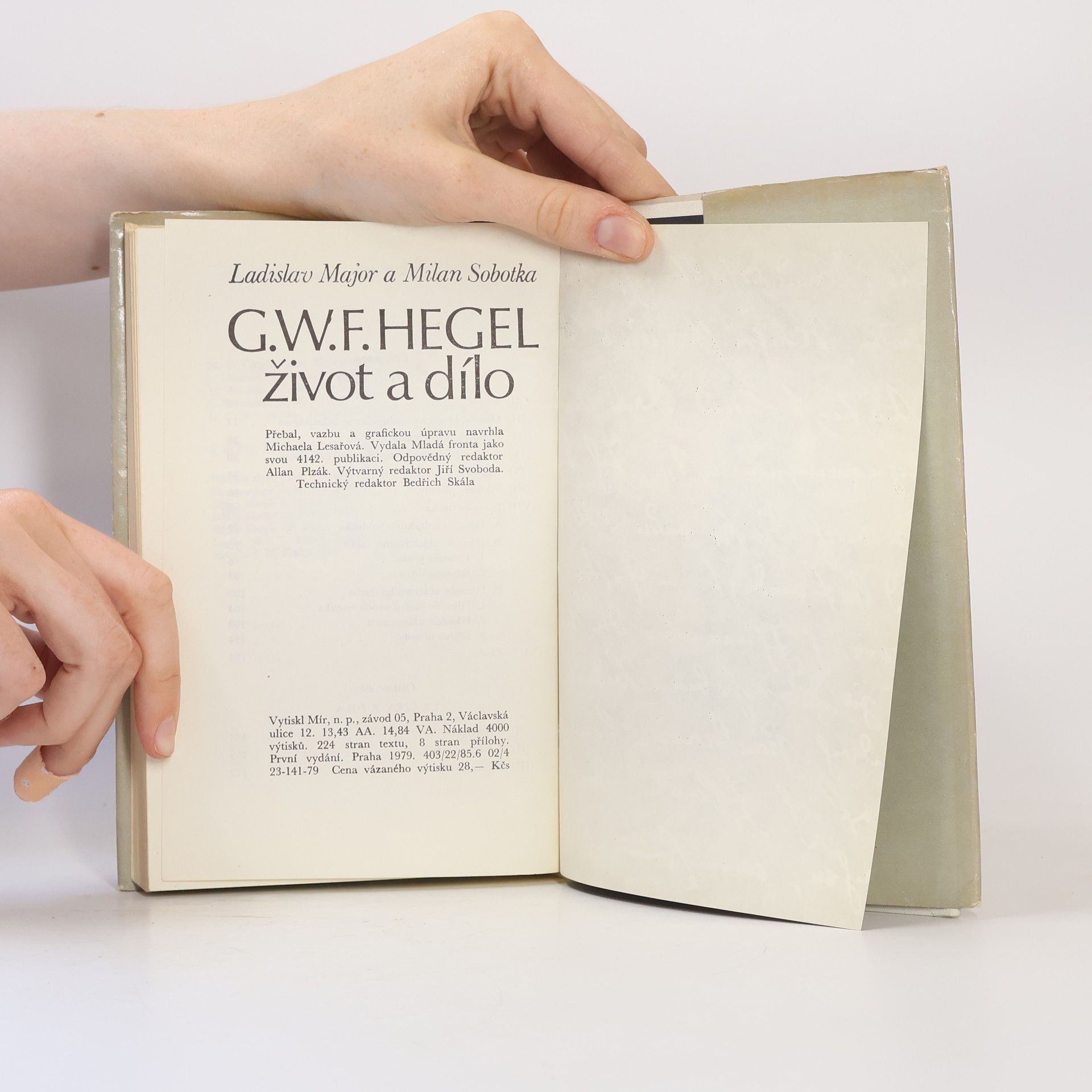 Ladislav Major G. W. F. Hegel. Život a dílo