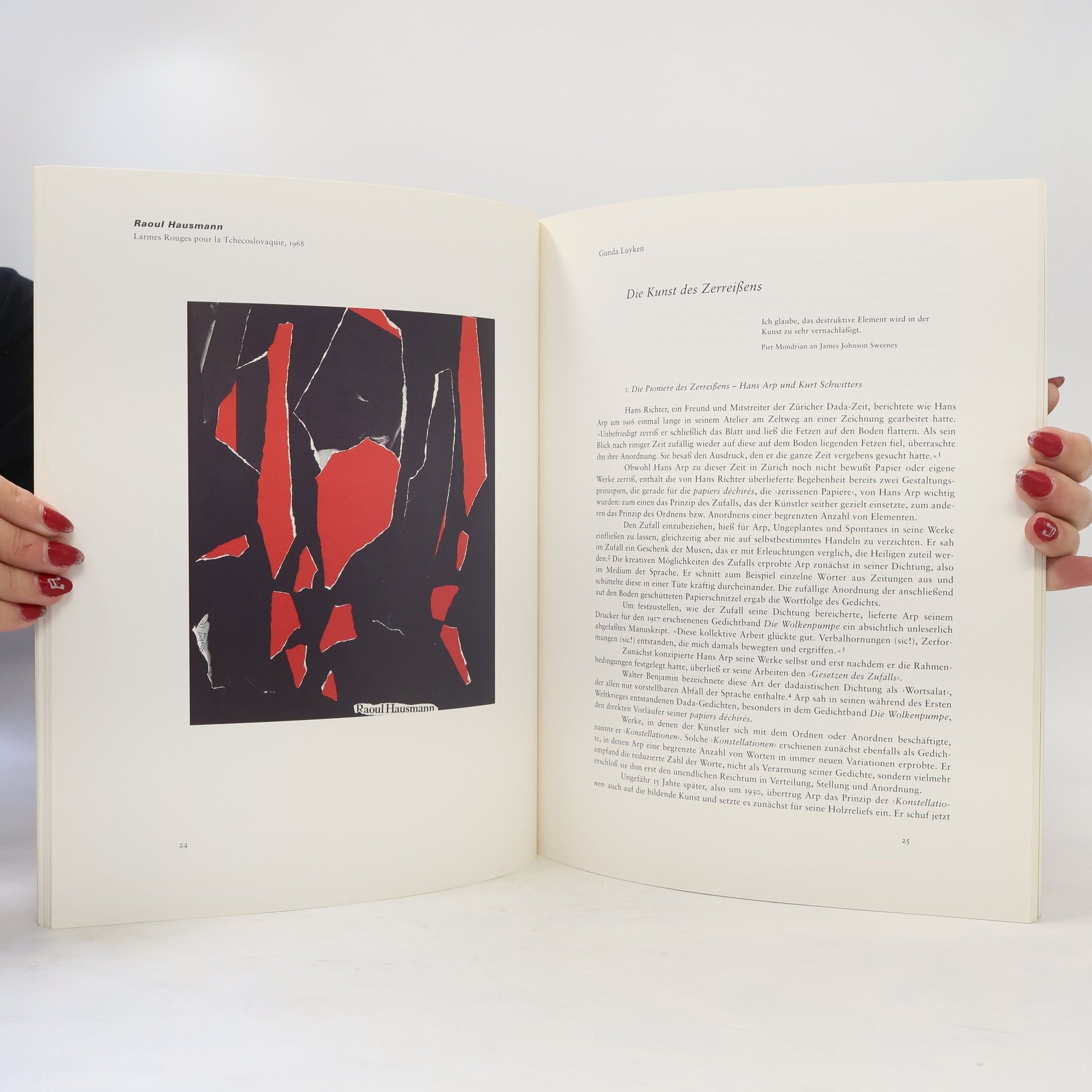 Jean Arp Die Kunst des Zerreißens