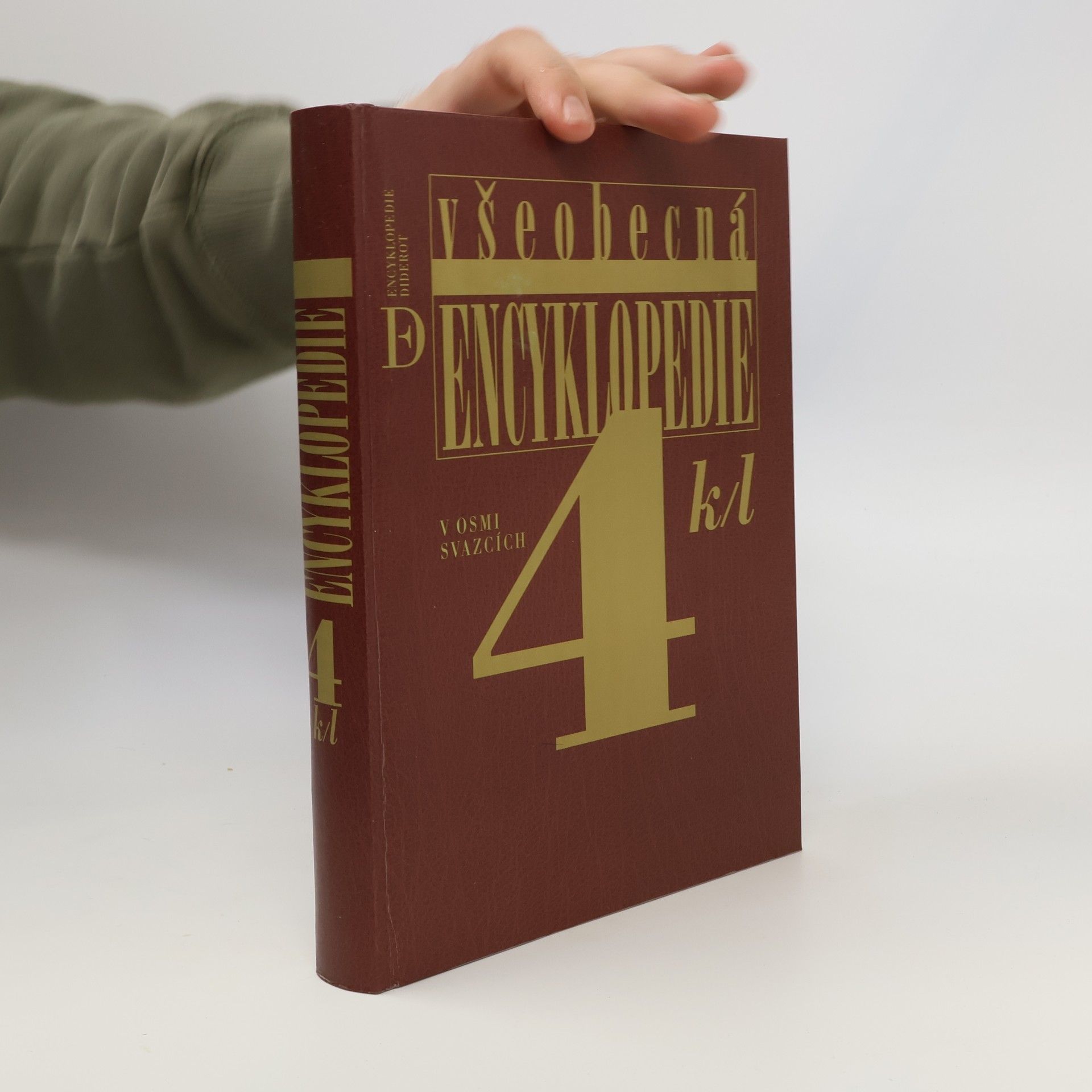 Jitka Benešová Všeobecná encyklopedie v osmi svazcích. 4. díl, k-l