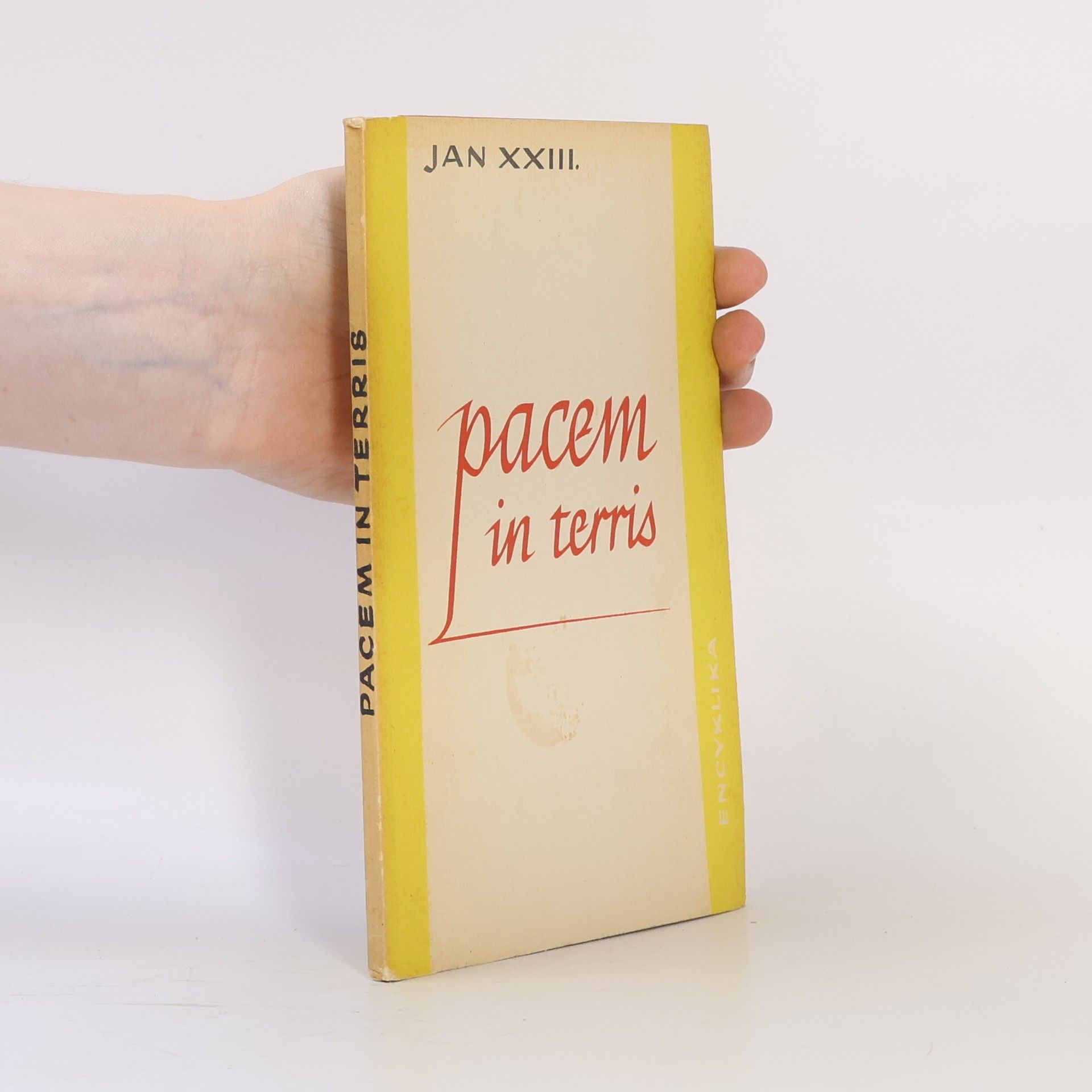 papež Jan XXIII. Pacem in terris. Mír na zemi