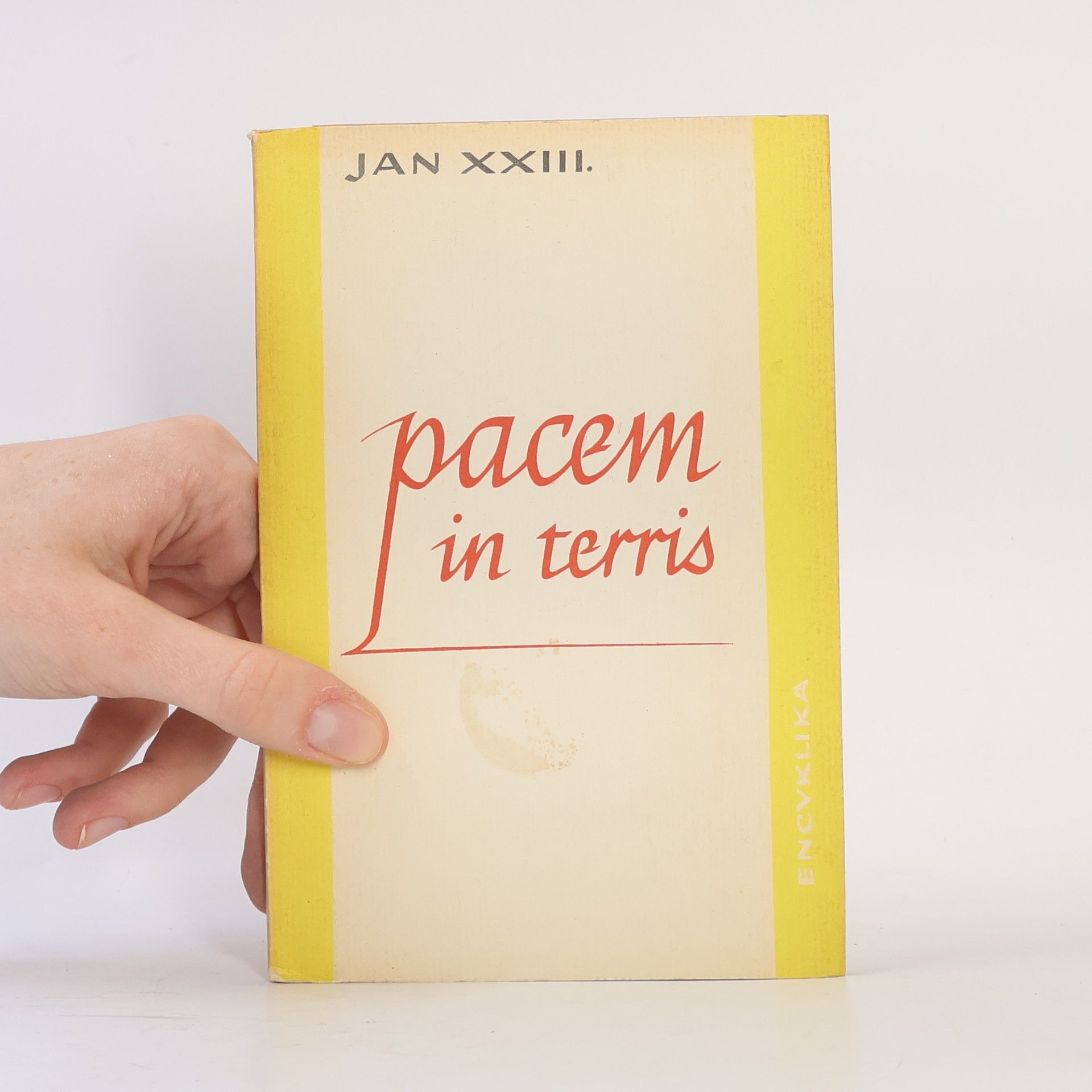 papež Jan XXIII. Pacem in terris. Mír na zemi