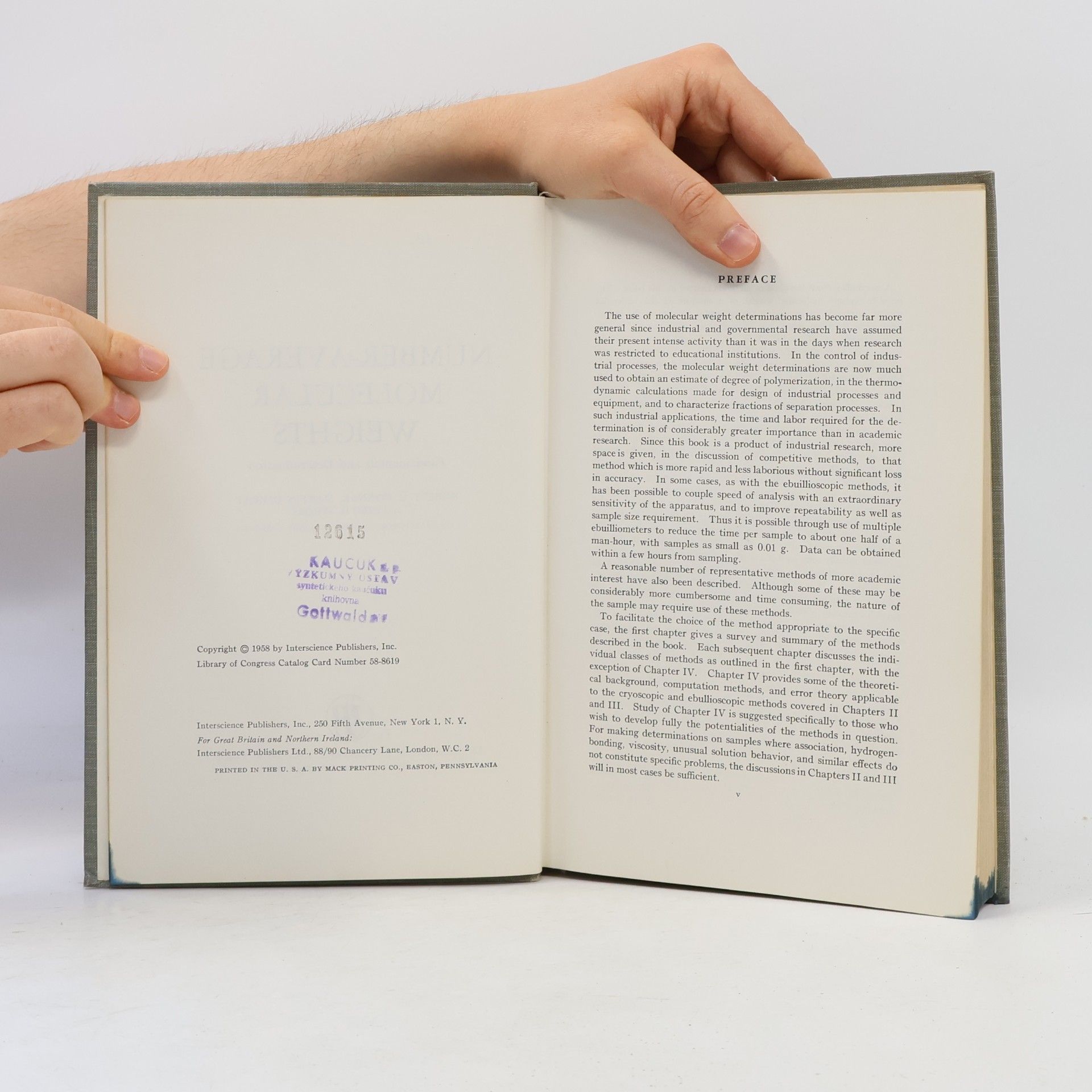 Autorenkollektiv Number-Average Molecular Weights: Fundamentals and Determination