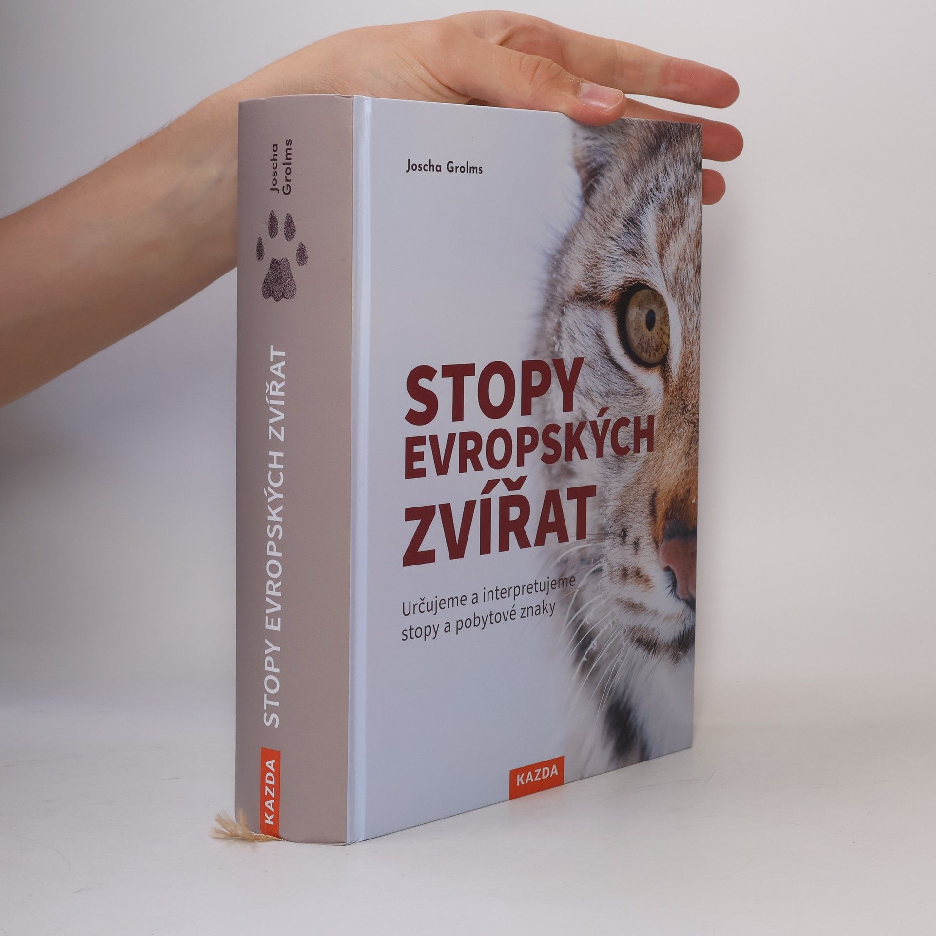 Joscha Grolms Stopy evropských zvířat: Určujeme a interpretujeme stopy a pobytové znaky