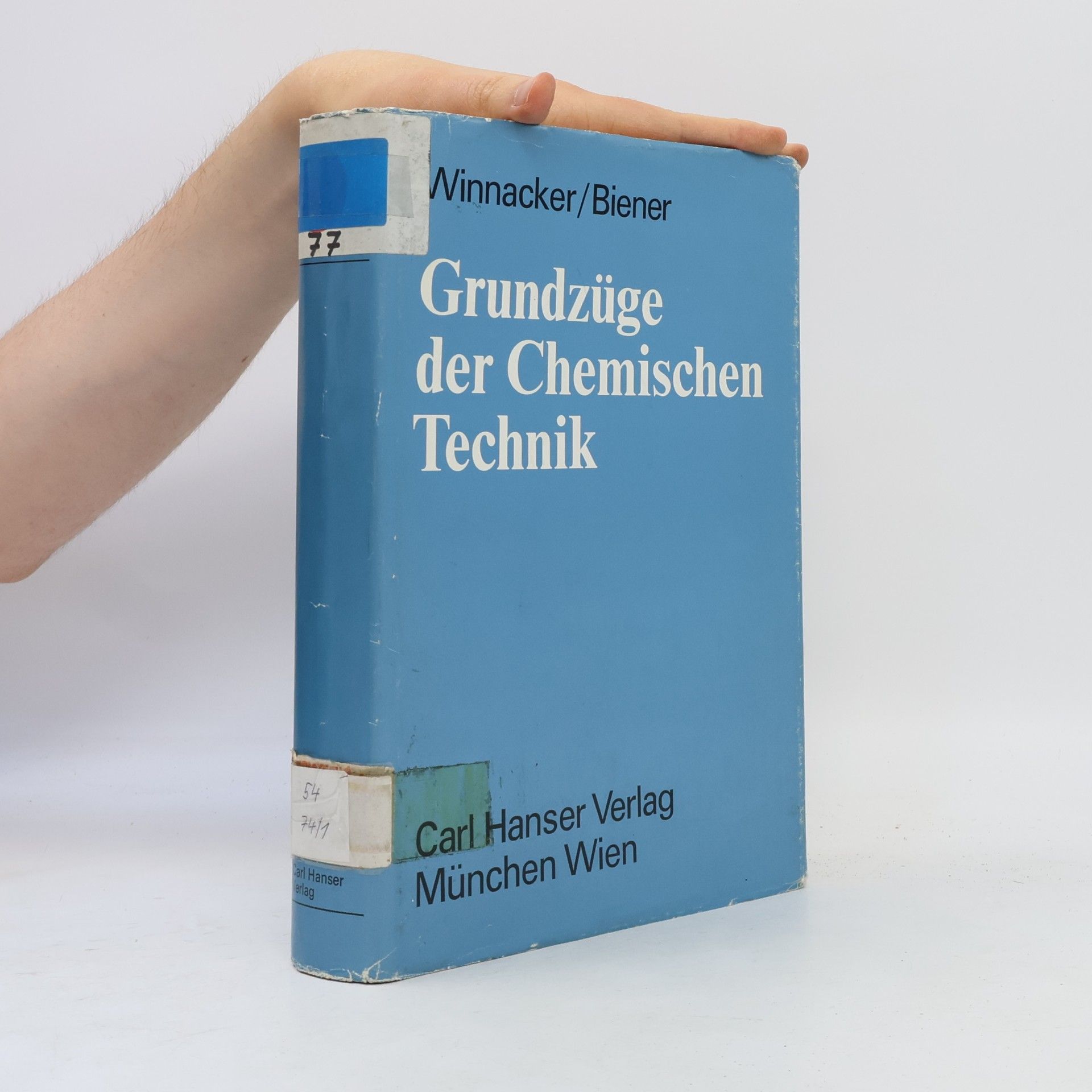 Karl Winnacker Grundzüge der chemischen Technik