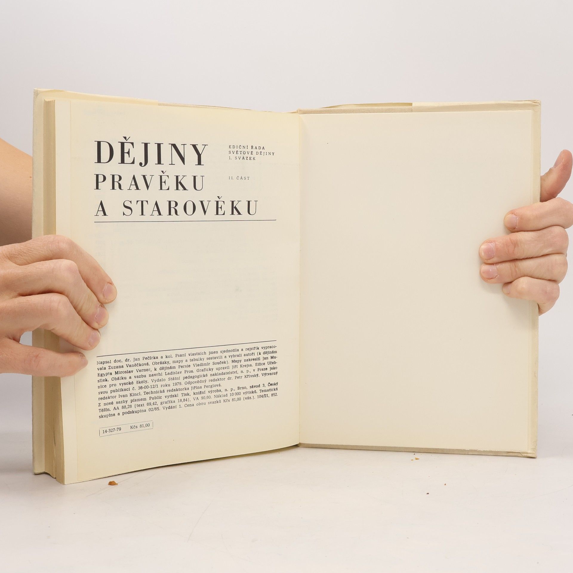 Jan Pečírka Dějiny pravěku a starověku II