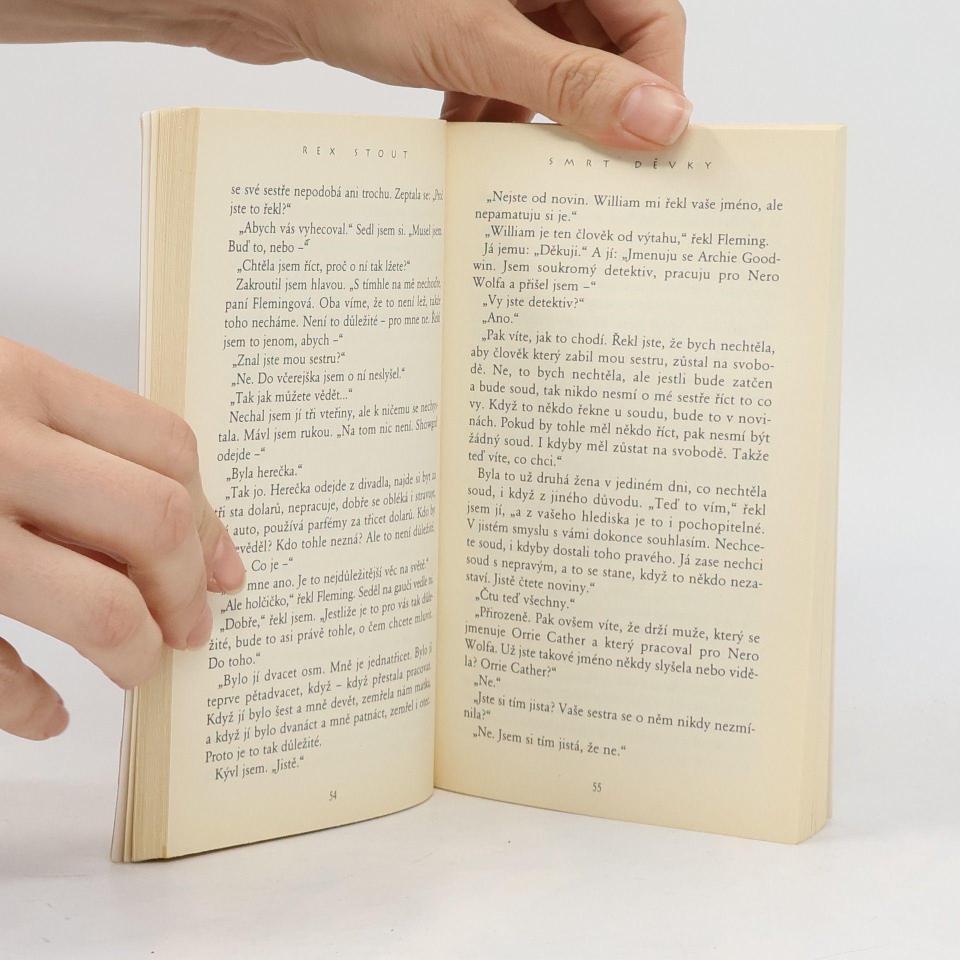 Rex Stout Smrt děvky