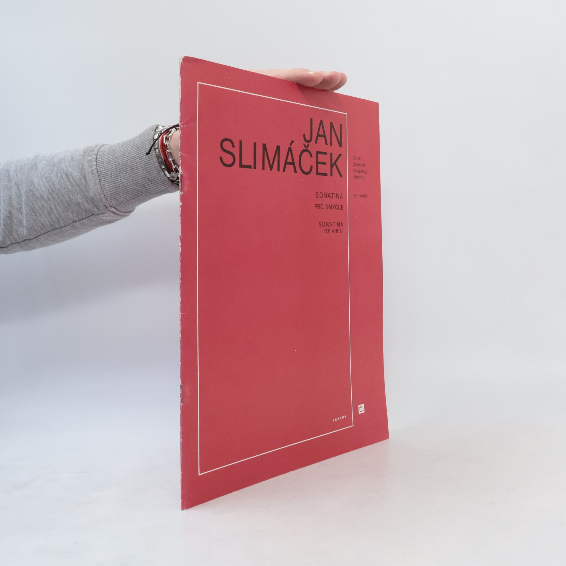 Jan Slimáček Sonatina pro smyčce. Sonatina per archi