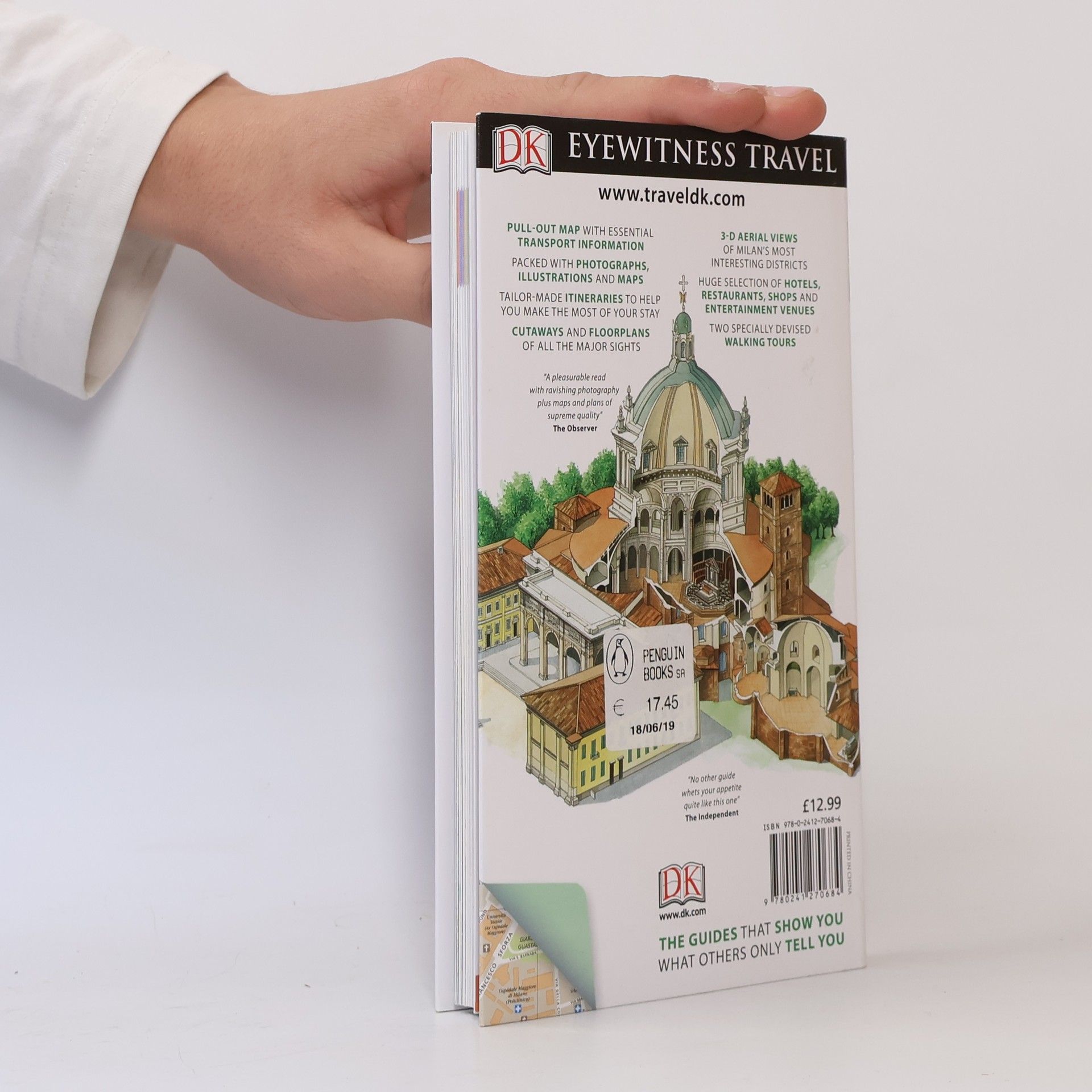 Dorling Kindersley Travel Staff DK Eyewitness Travel Guide: Milan & the Lakes