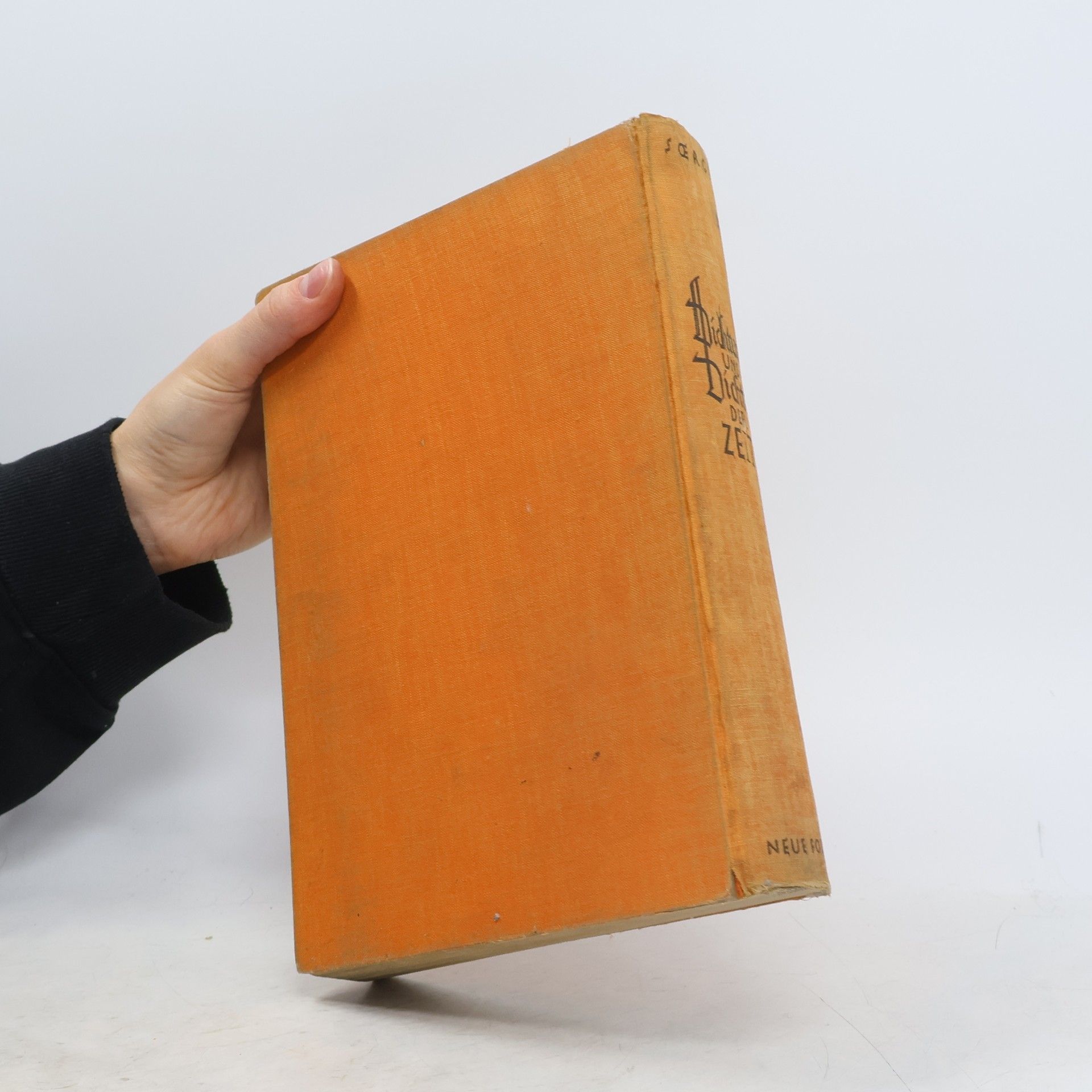 Albert Soergel Dichtung und Dichter der Zeit
