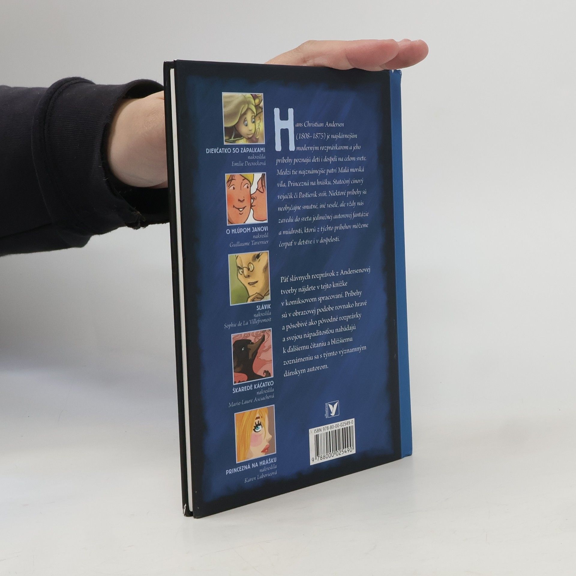 Hans Christian Andersen Kreslené rozprávky