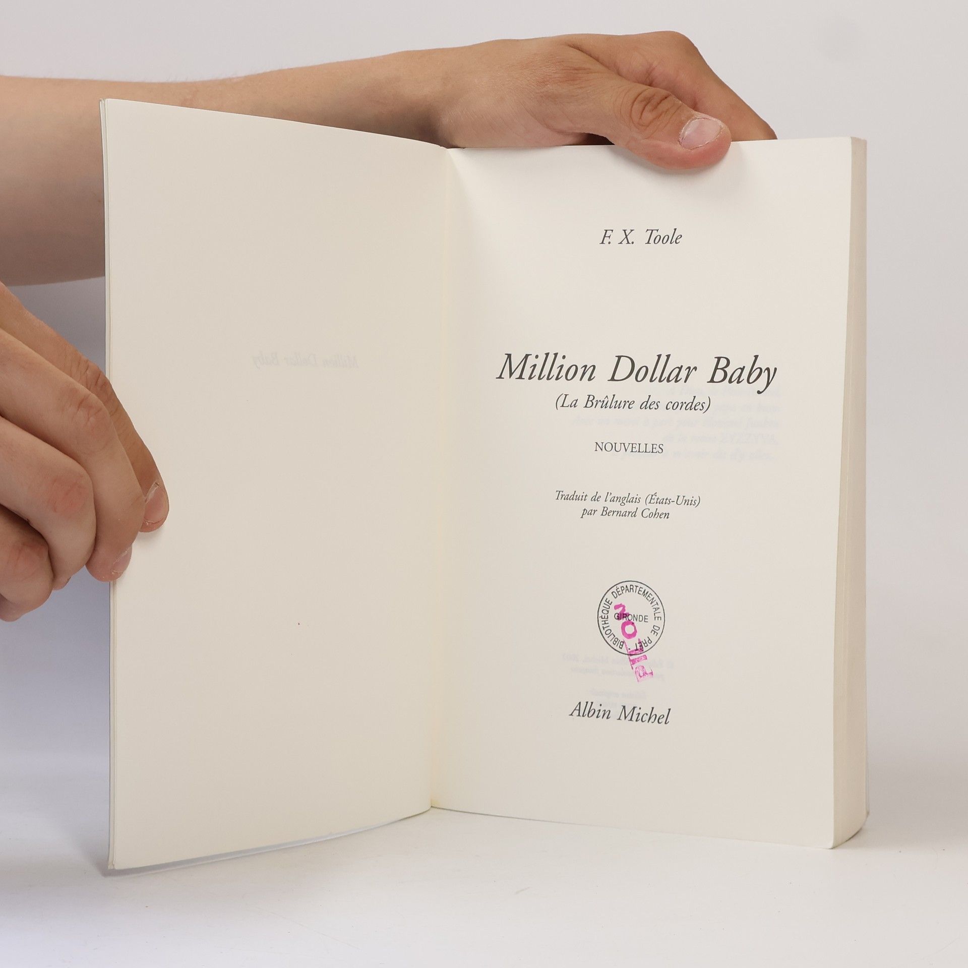 F.X. Toole Million Dollar Baby