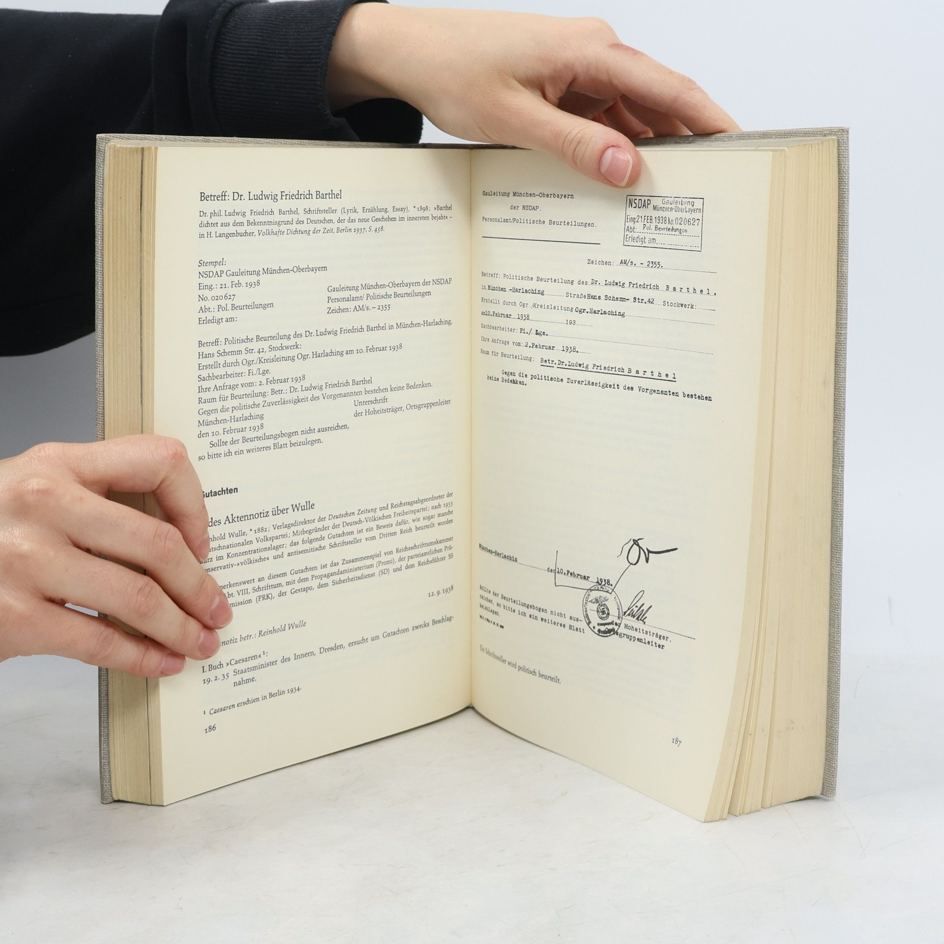 Joseph Wulf Literatur und Dichtung im Dritten Reich