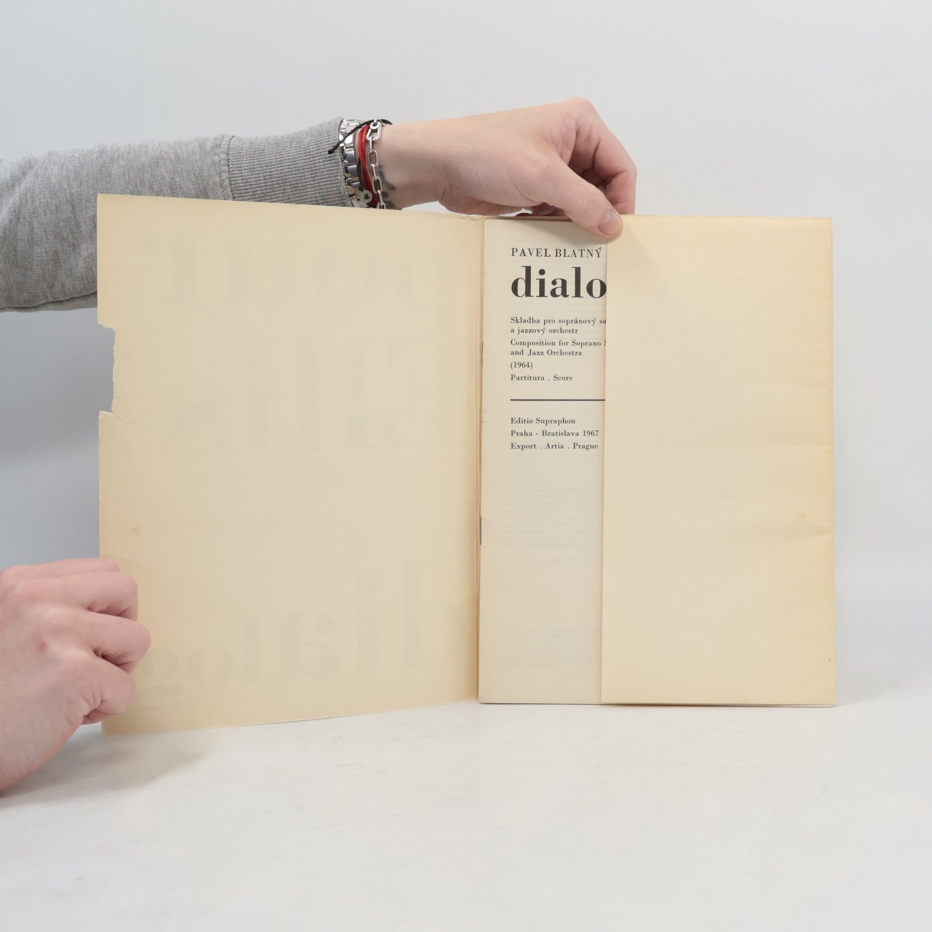 Pavel Blatný Pour Ellis. Dialog