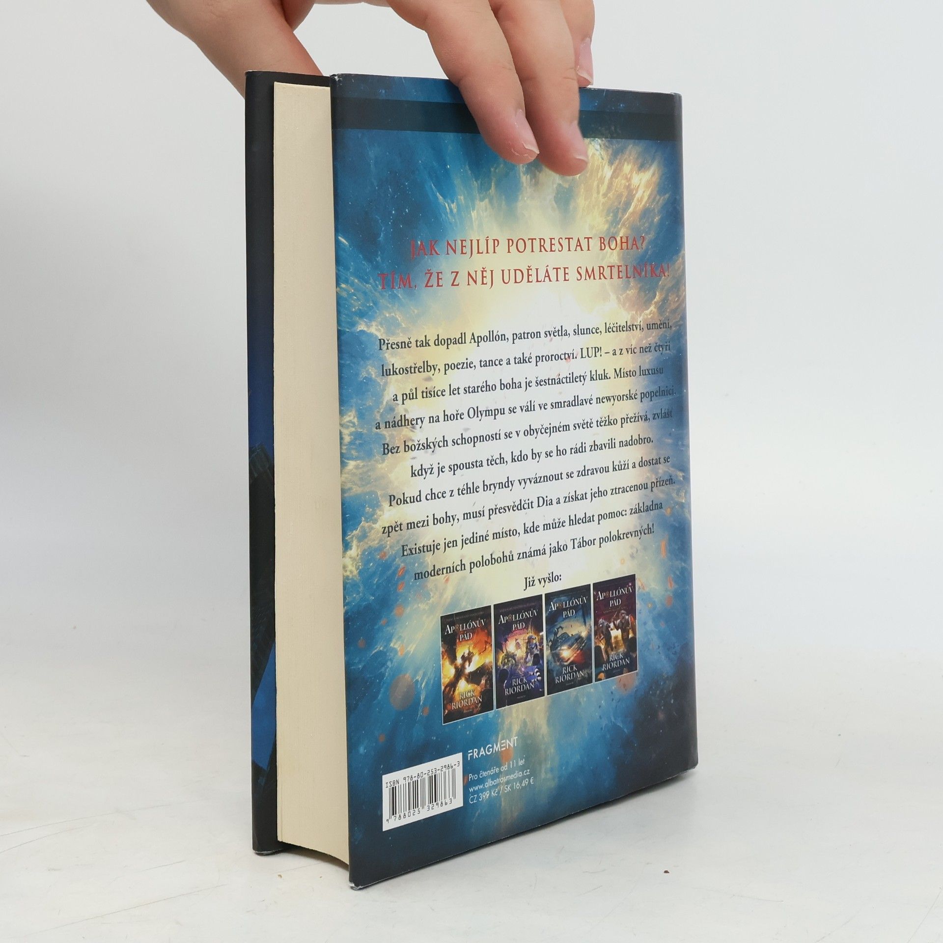 Rick Riordan Apollónův pád. Utajené orákulum