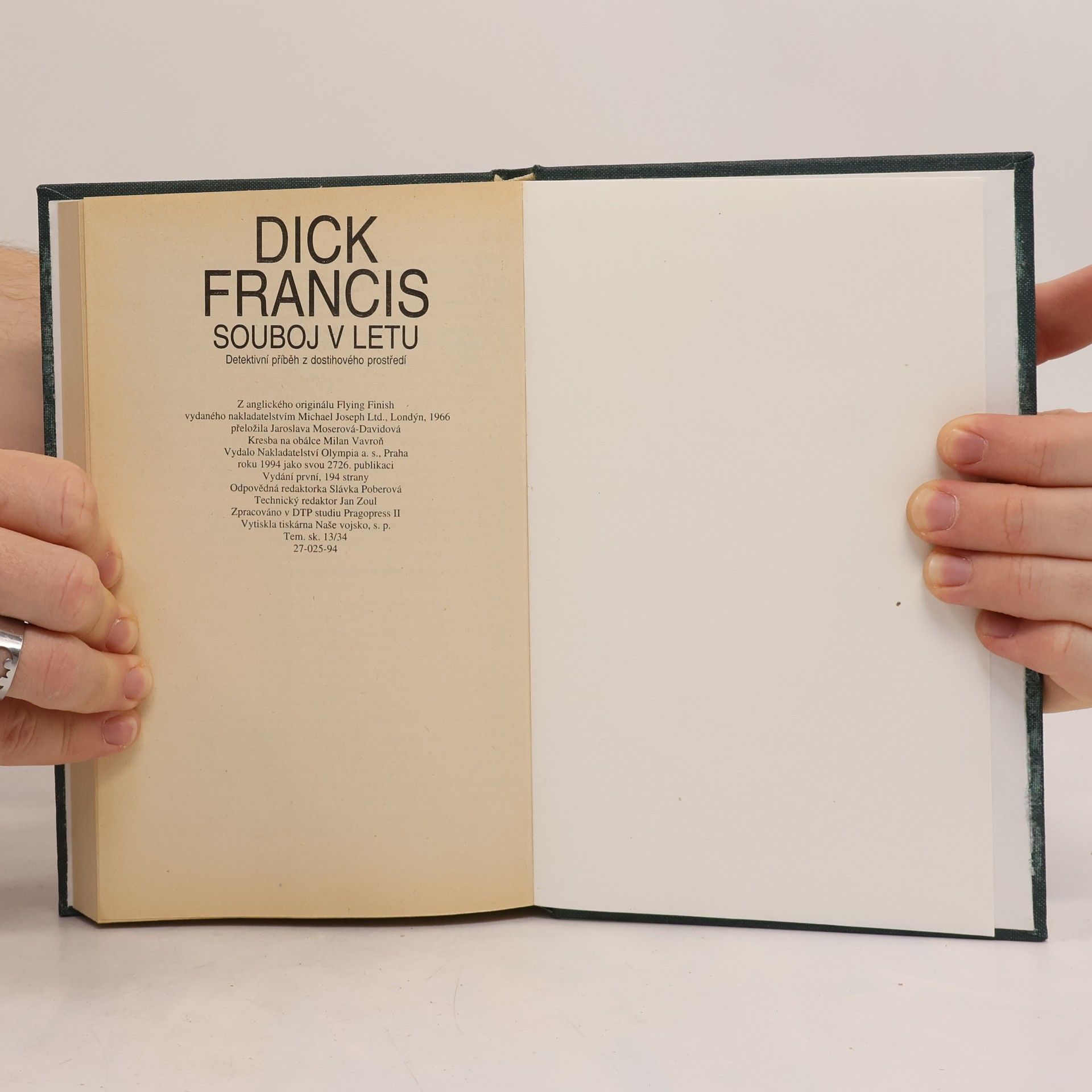 Dick Francis Souboj v letu