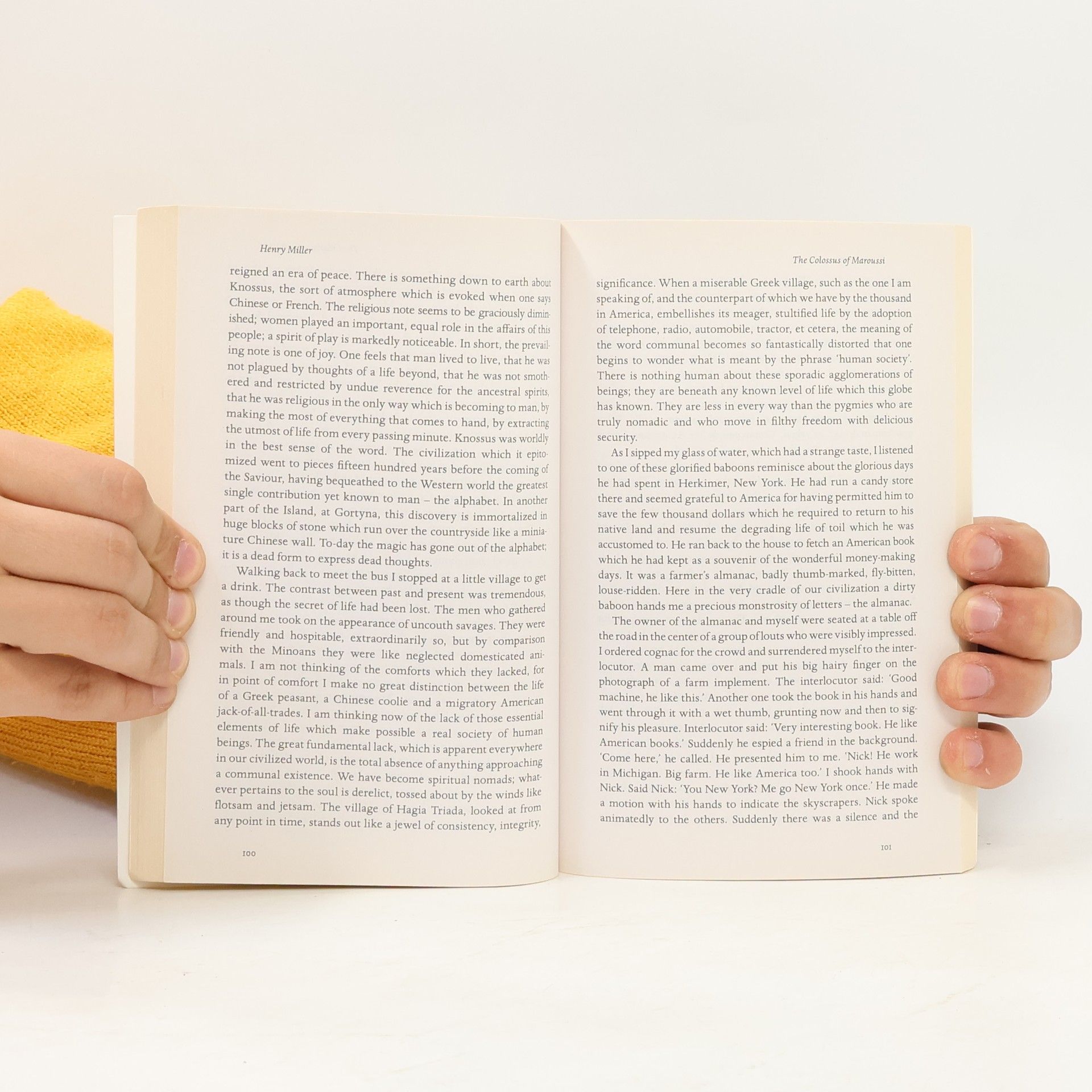 Henry Miller The Colossus of Maroussi. Der Koloß von Maroussi, englische Ausgabe