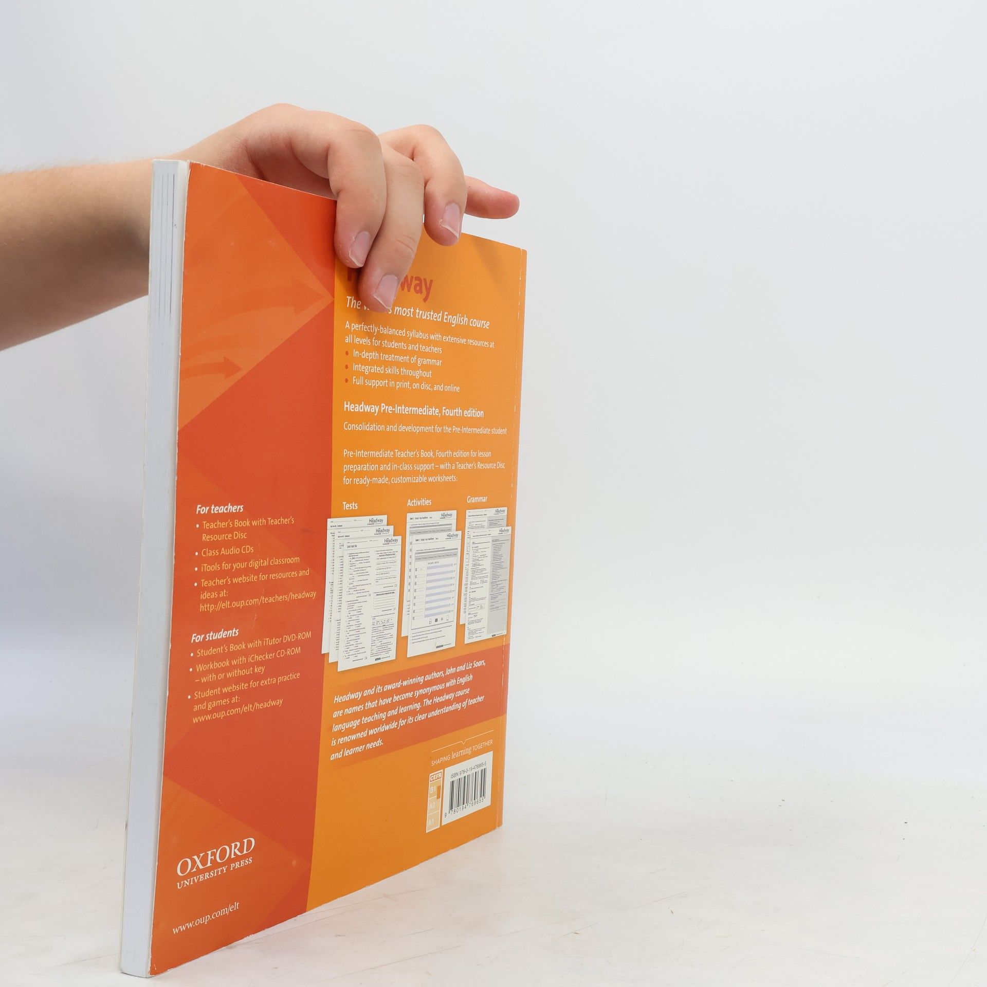 John Soars New Headway Pre-intermediate. Teacher's book
