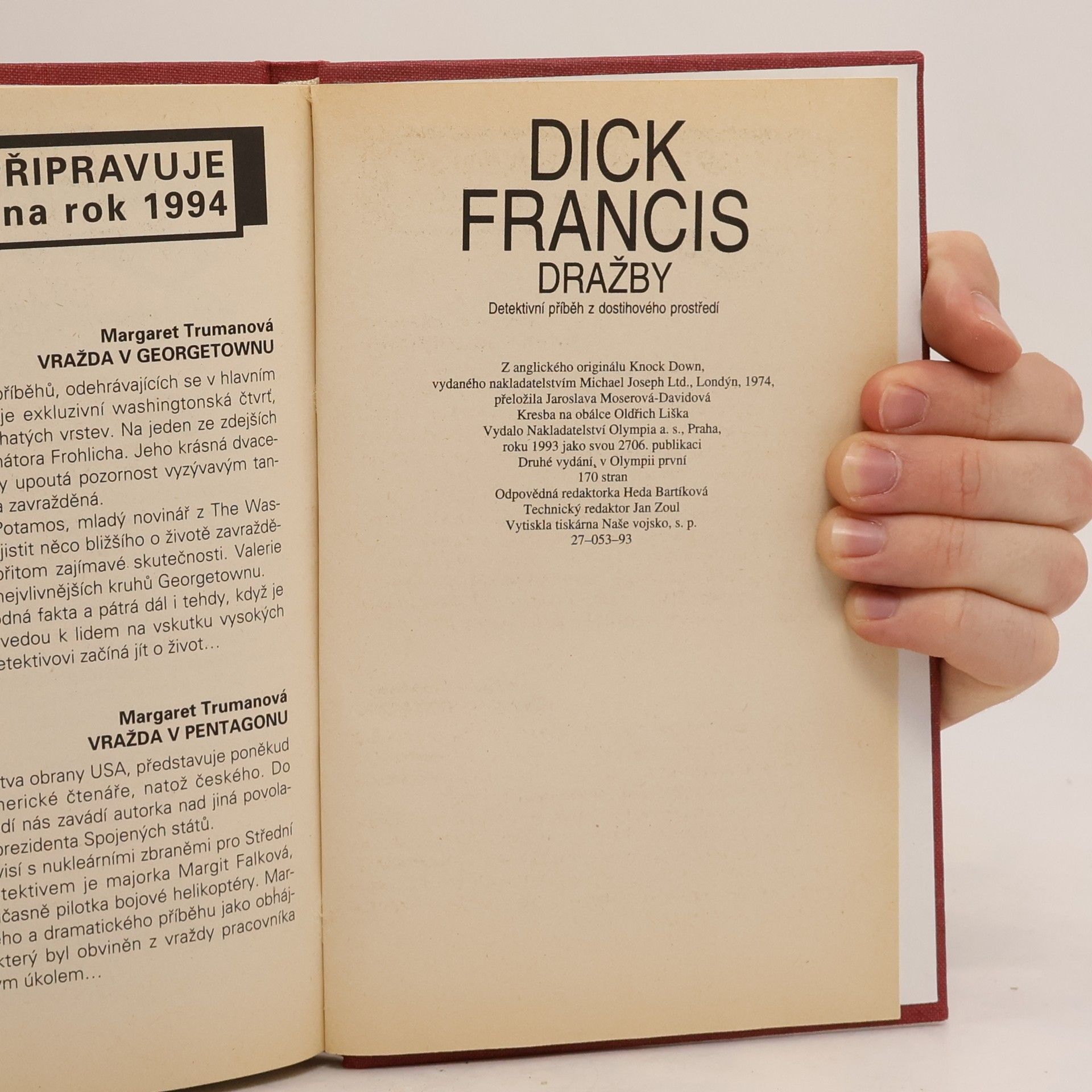 Dick Francis Dražby