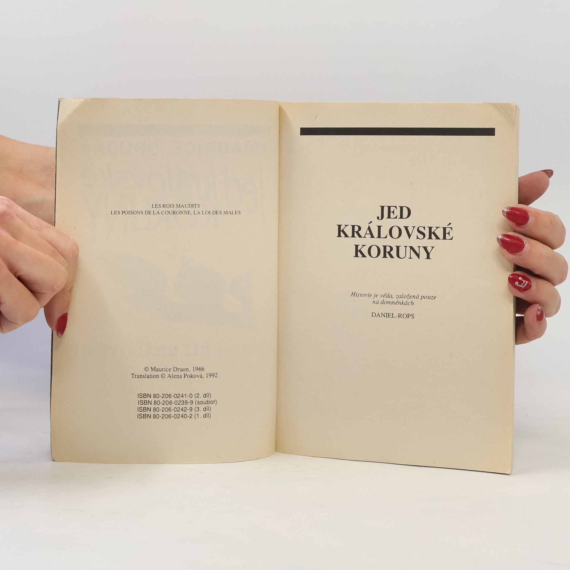 Maurice Druon Jed královské koruny