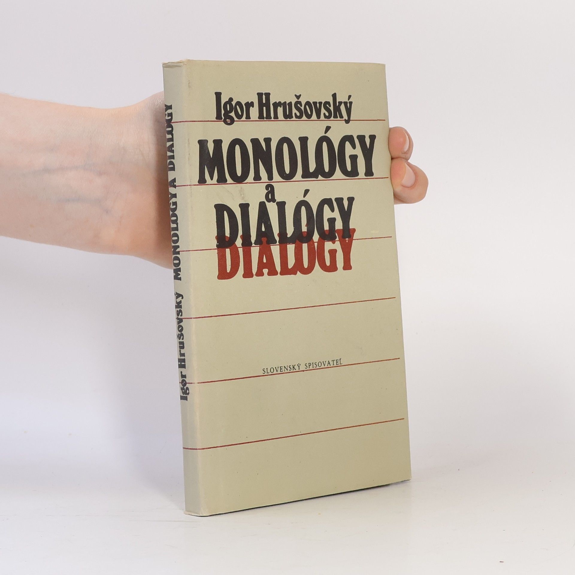 Igor Hrušovský Monológy a dialógy