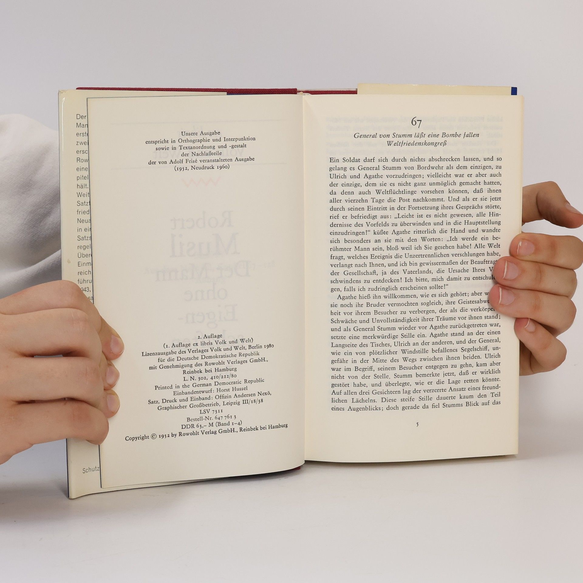 Robert Musil Der Mann ohne Eigenschaften 4