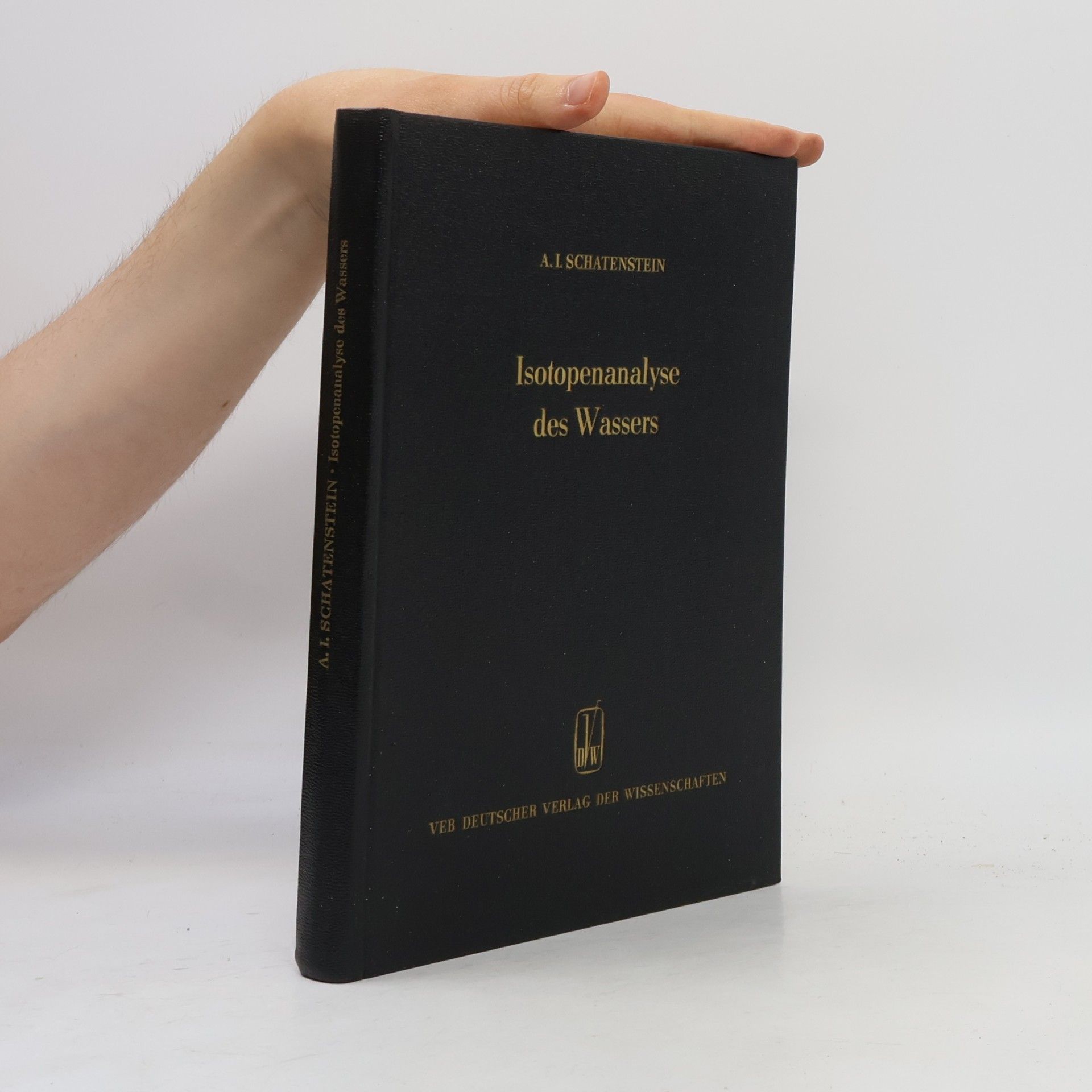 Aleksandr I Šatenštejn Isotopenanalyse des Wassers