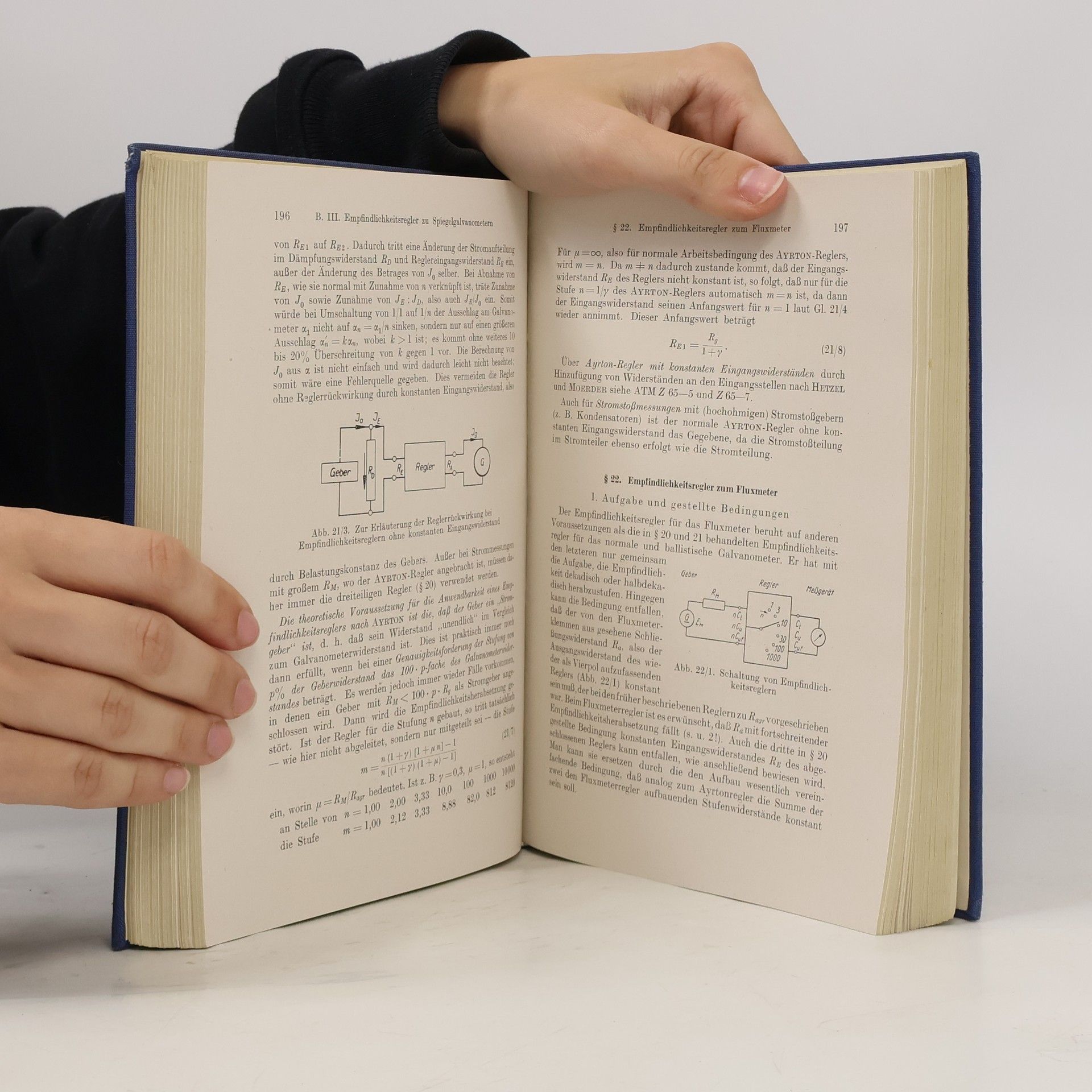 Curt Moerder  Spiegelgalvanometer und Lichtzeigerinstrumente