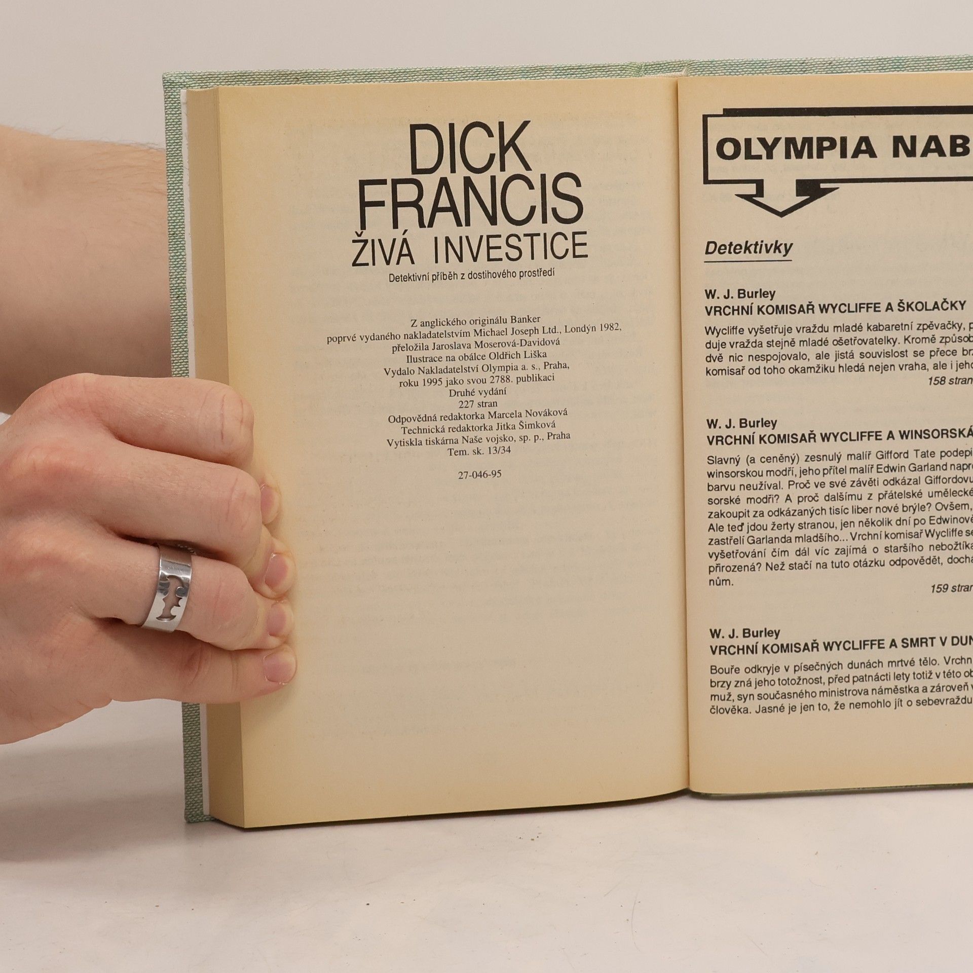 Dick Francis Živá investice
