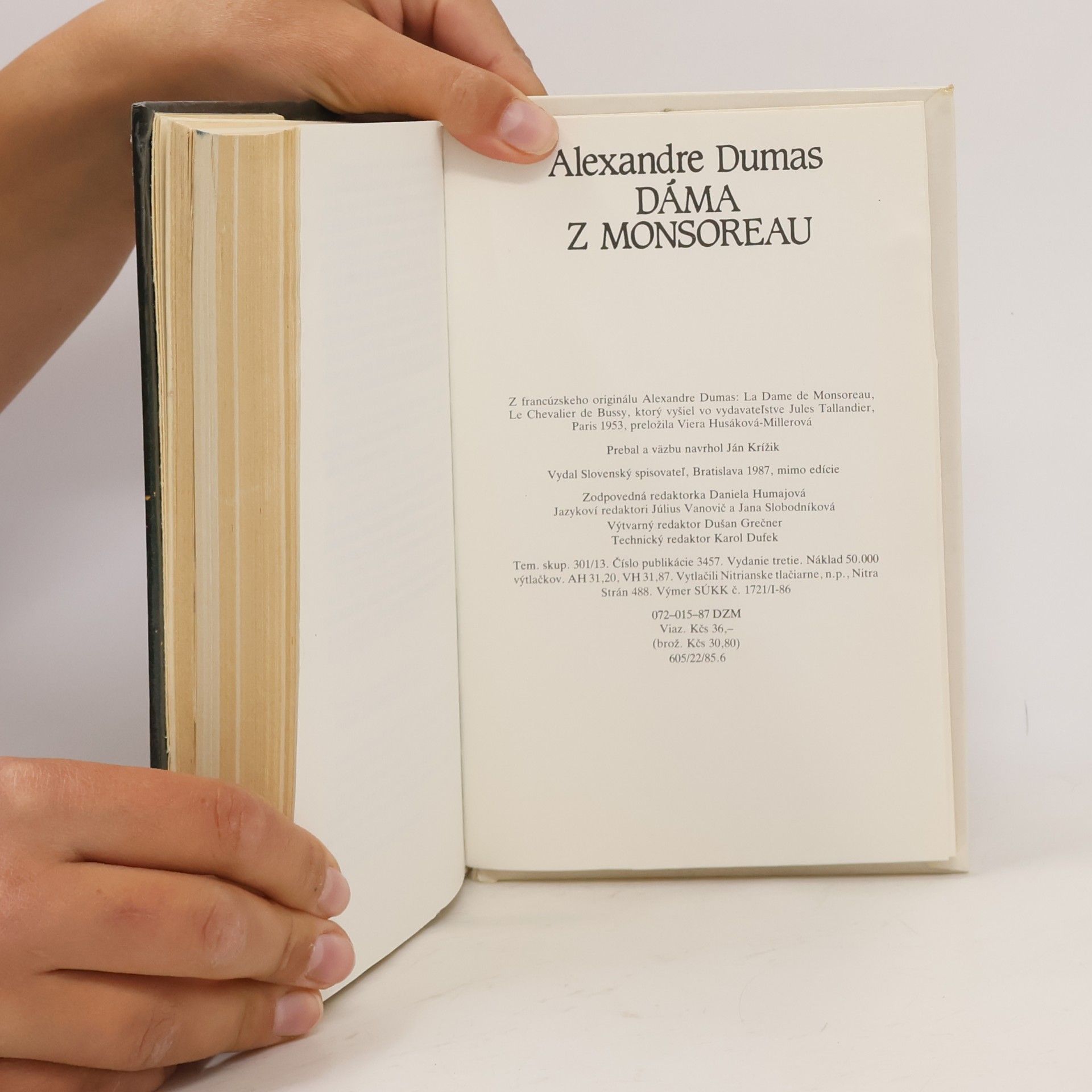 Alexandre Dumas Dáma z Monsoreau