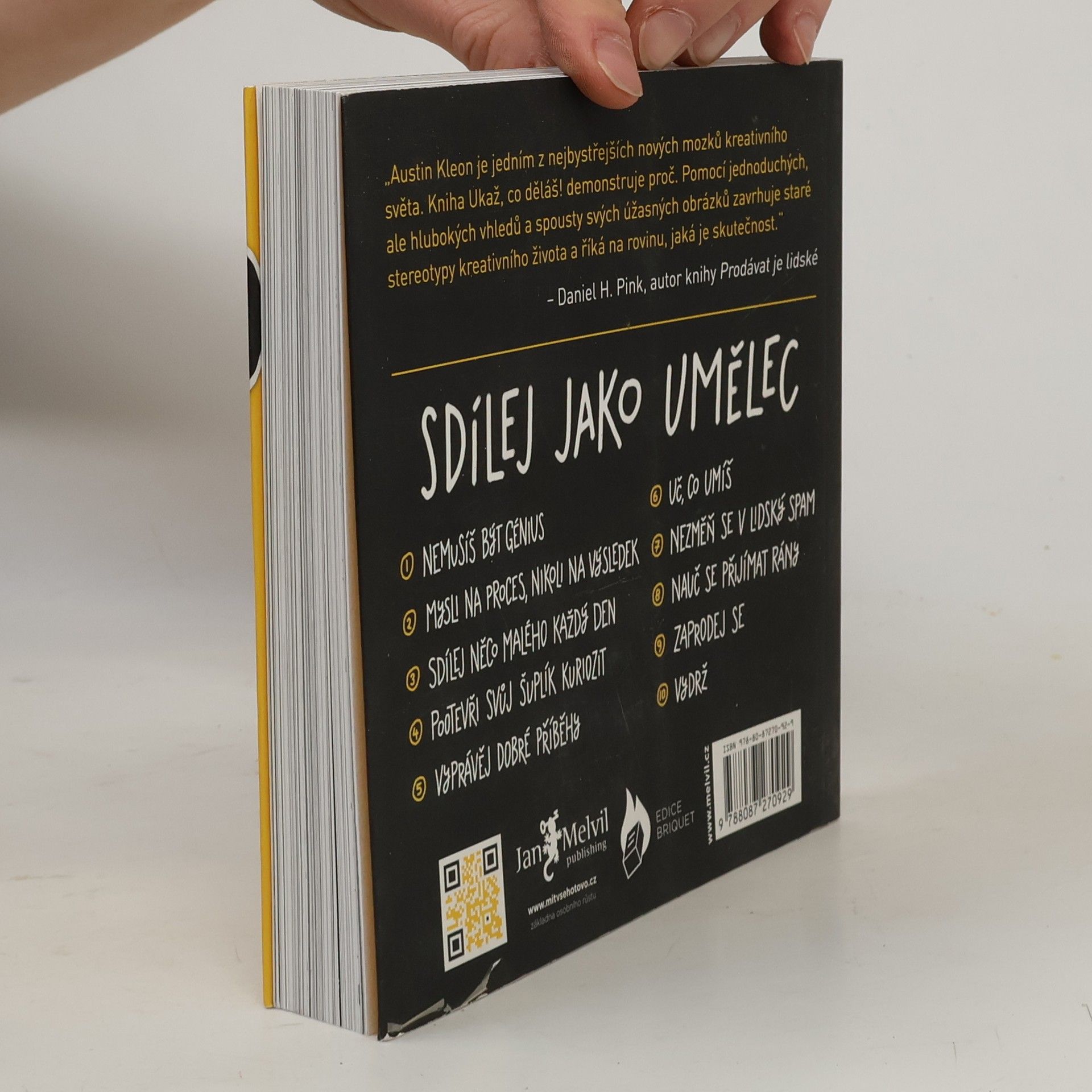 Austin Kleon Ukaž, co děláš! 10 způsobů, jak sdílet svou kreativitu a nechat se objevit