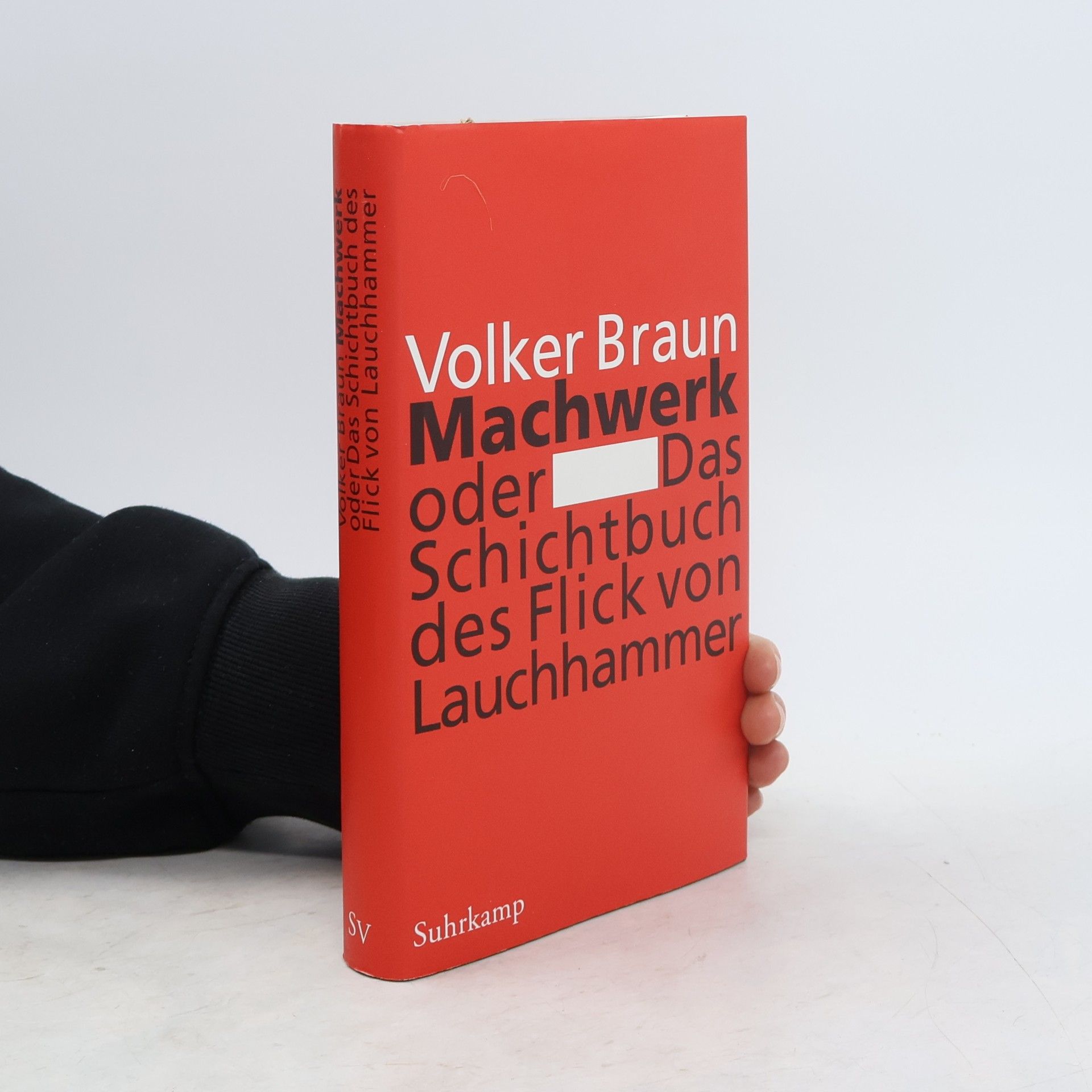 Volker Braun Machwerk oder das Schichtbuch des Flick von Lauchhammer