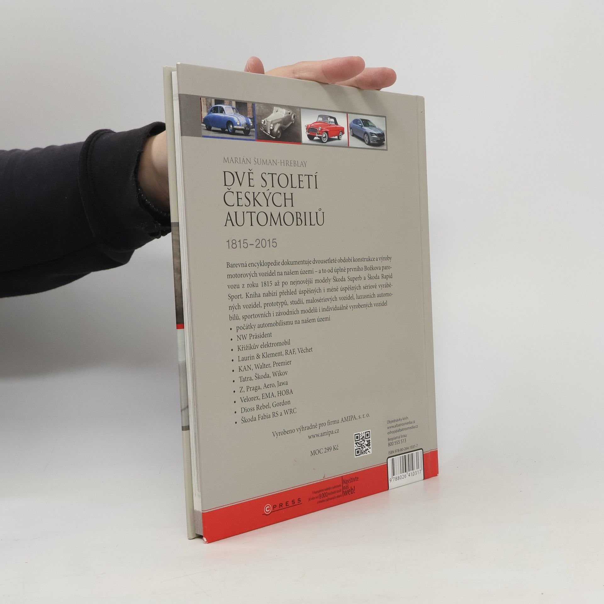 Šuman Hreblay Marián Dvě století českých automobilů