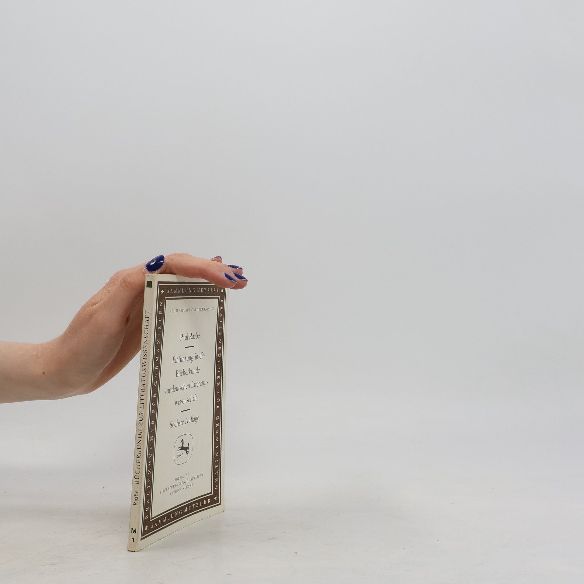 Einführung in die Bückerkunde zur deutschen Literaturwissenschaft