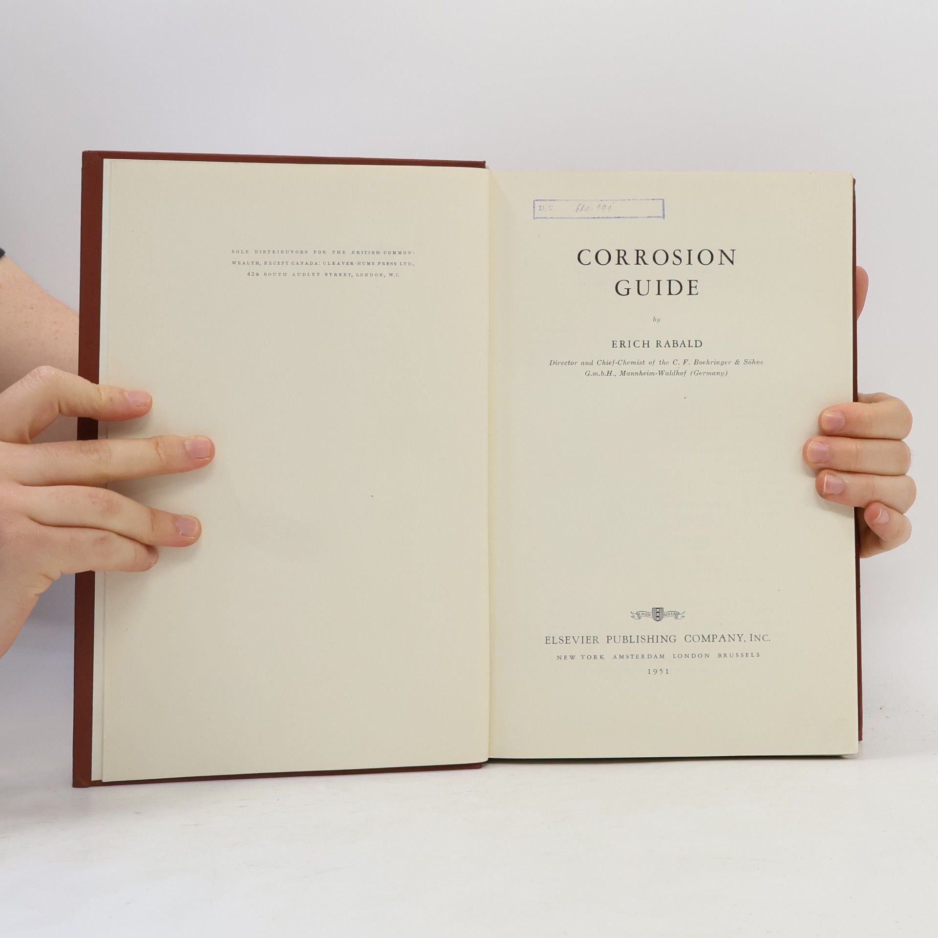 Erich Rabald Corrosion Guide