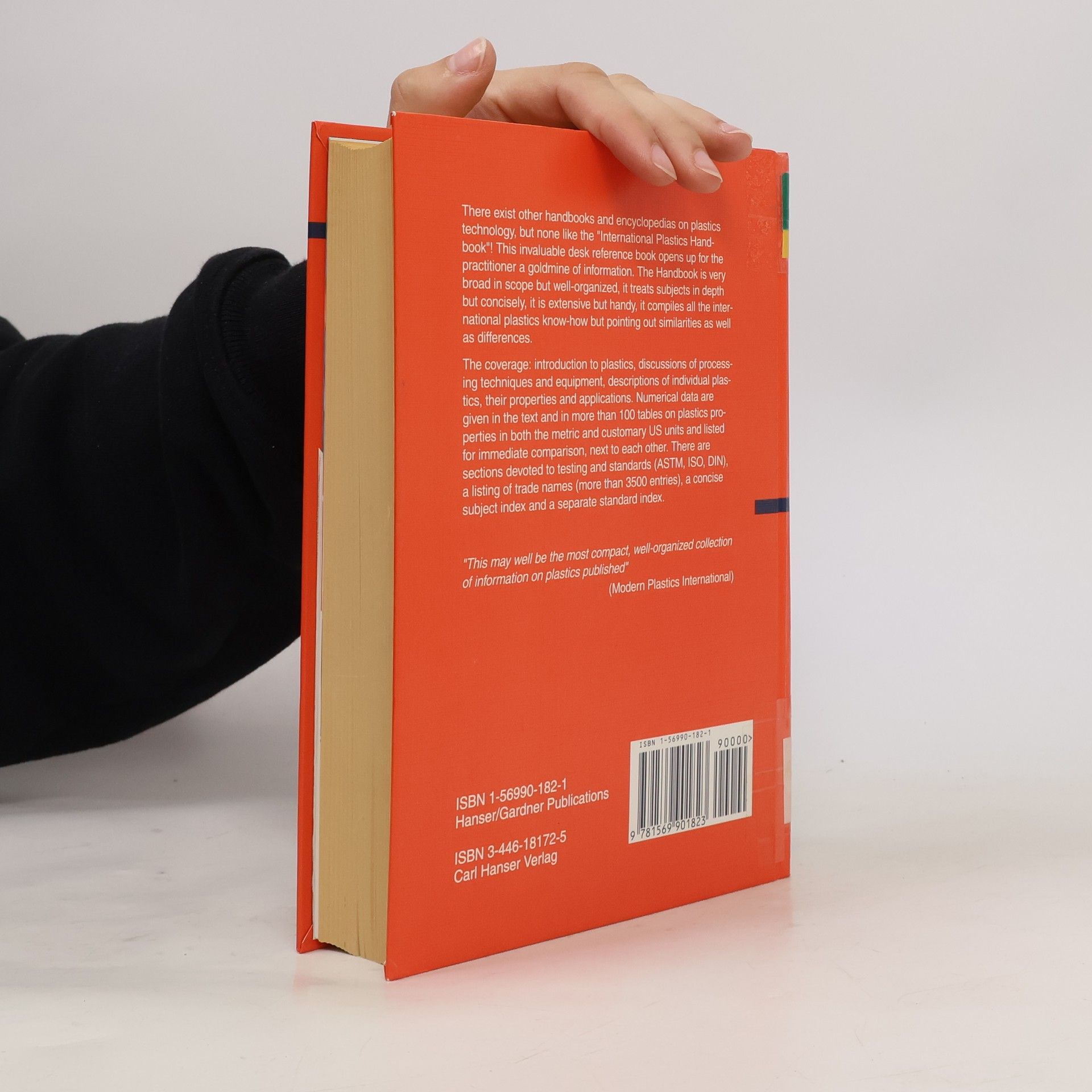 AA.VV. International Plastics Handbook