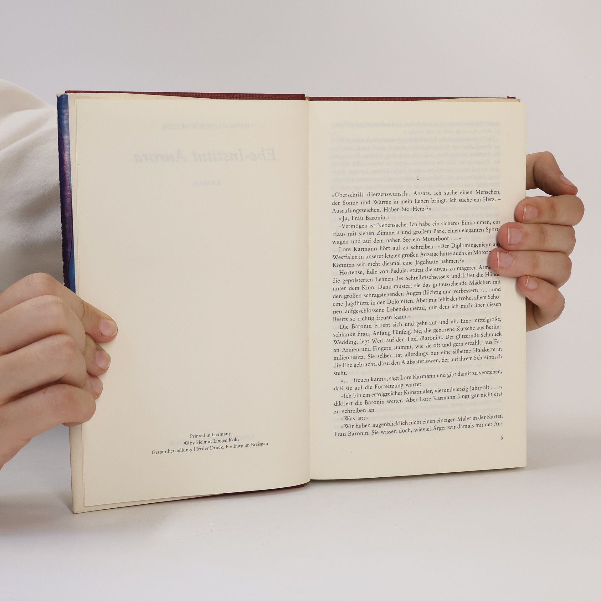 Hans-Ulrich Horster Ehe-Institut Aurora