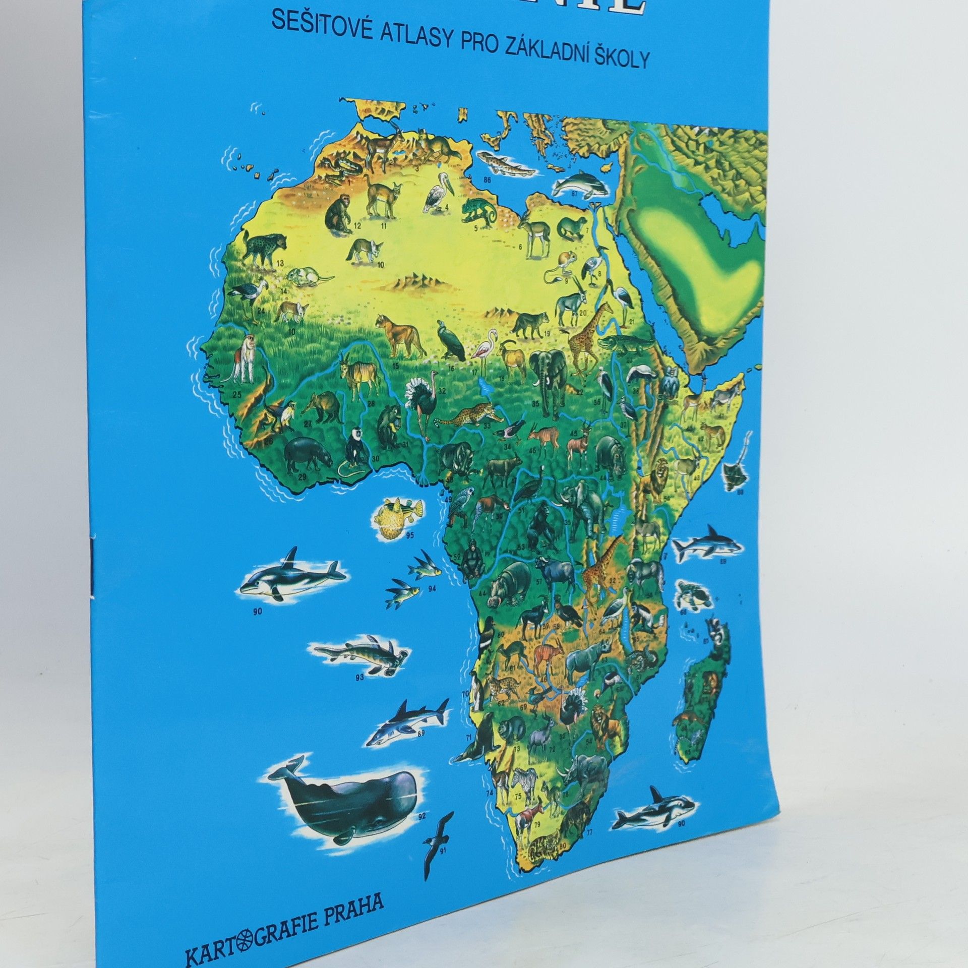 Afrika, Austrálie, Oceánie
