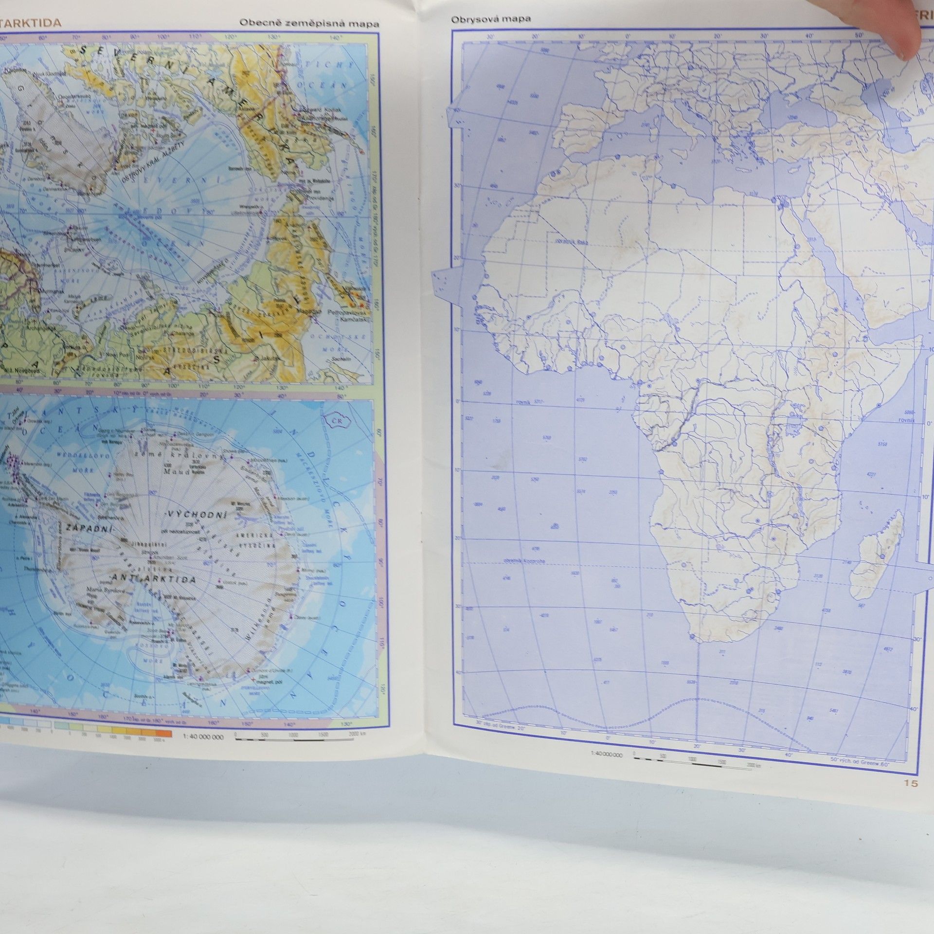 Josef Brinke Afrika, Austrálie, Oceánie