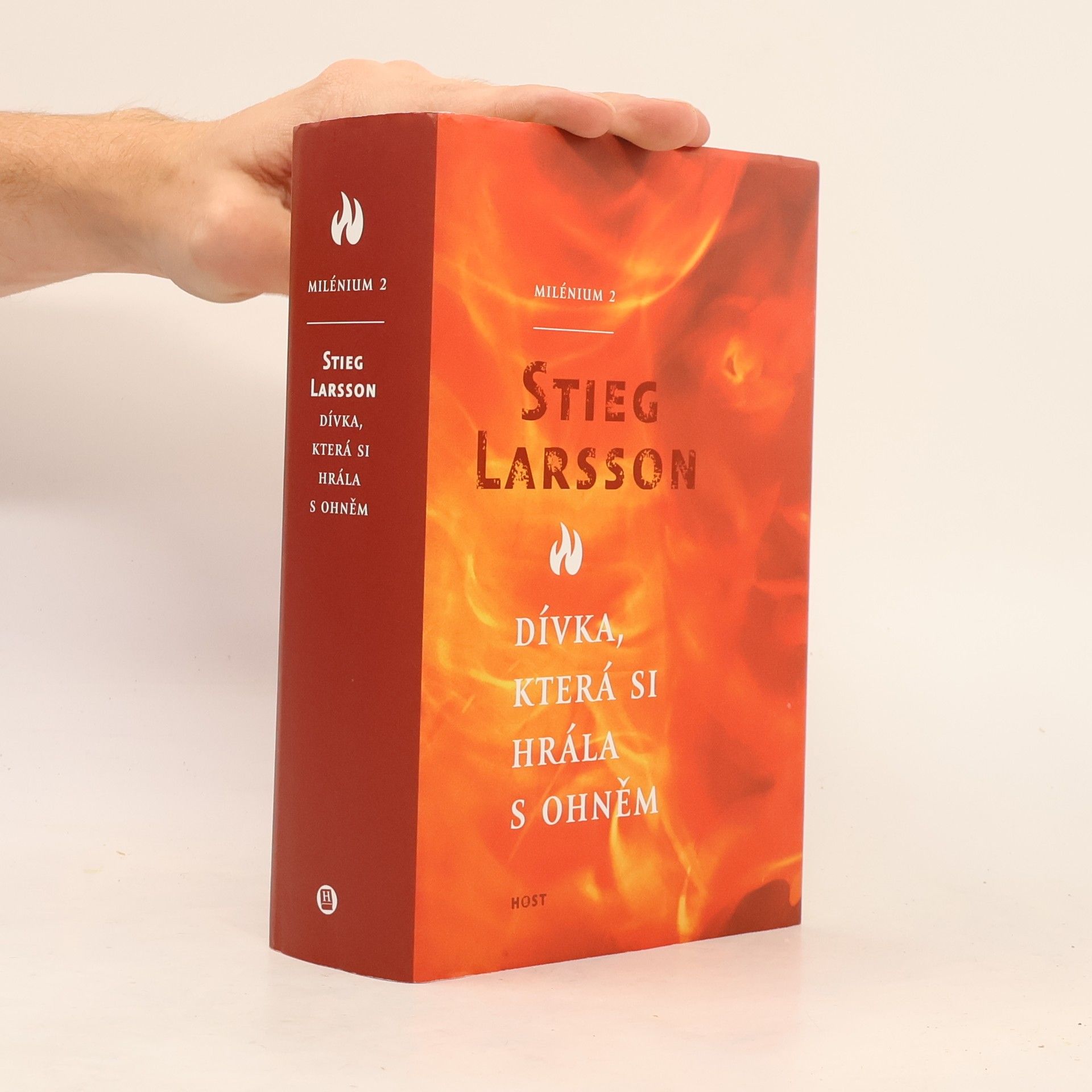 Stieg Larsson Dívka, která si hrála s ohněm