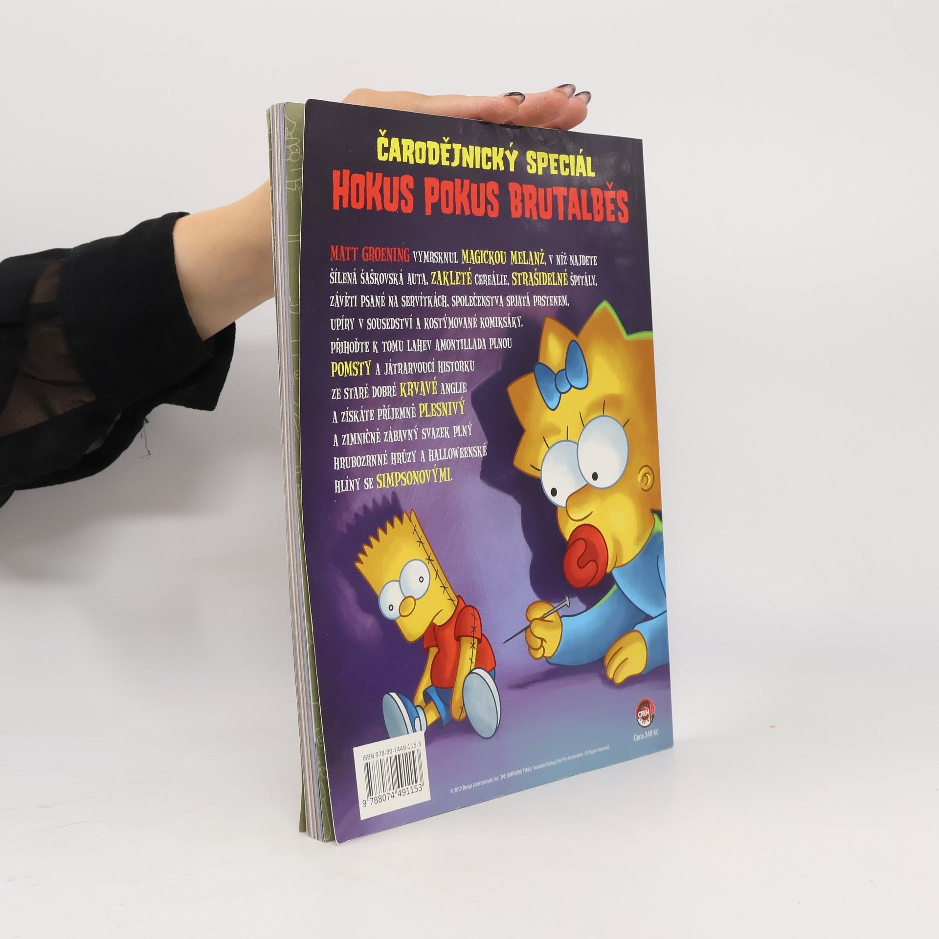 Matt Groening Simpsonovi. Čarodějnický speciál. Hokus pokus brutalběs