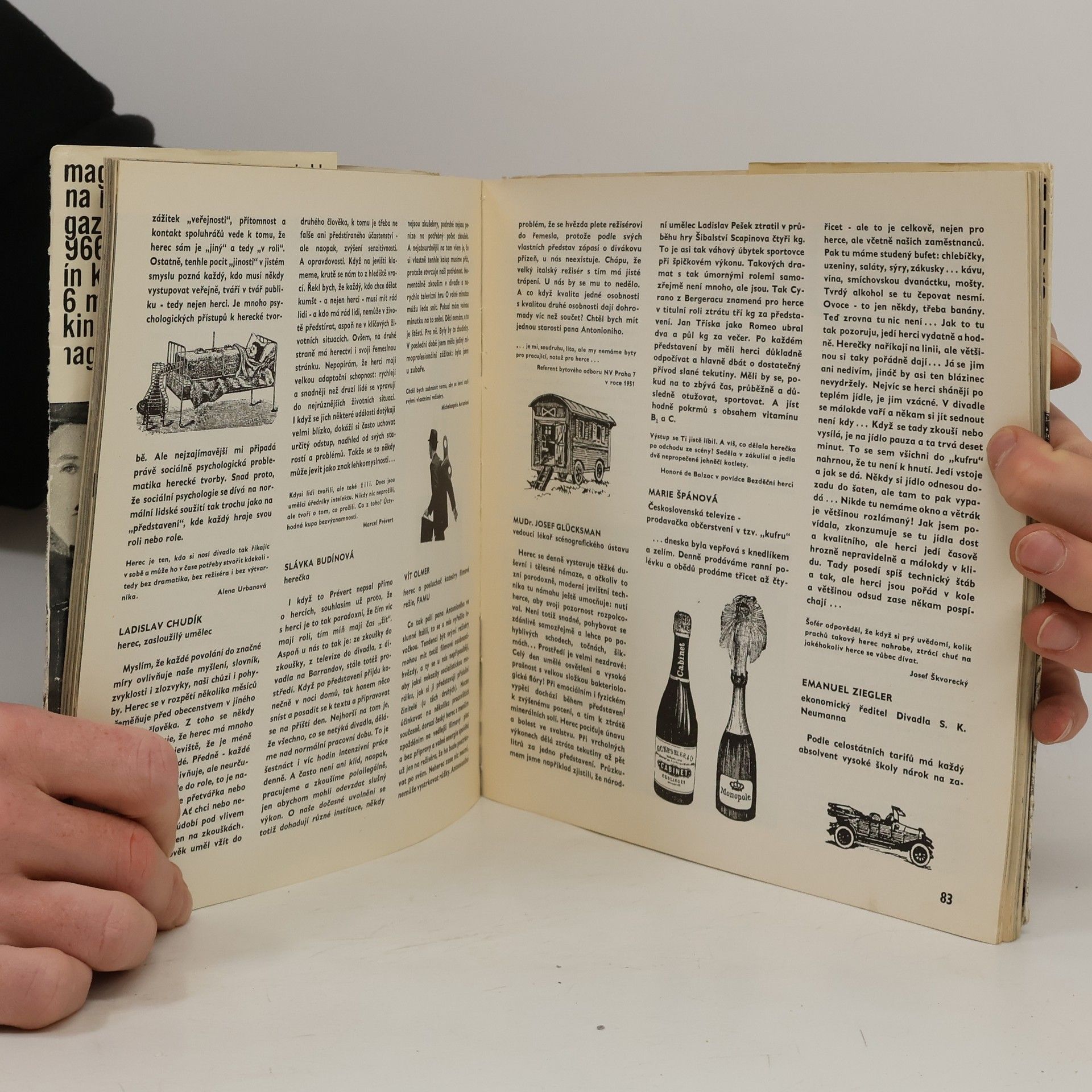 František Goldscheider Magazín kina 1966